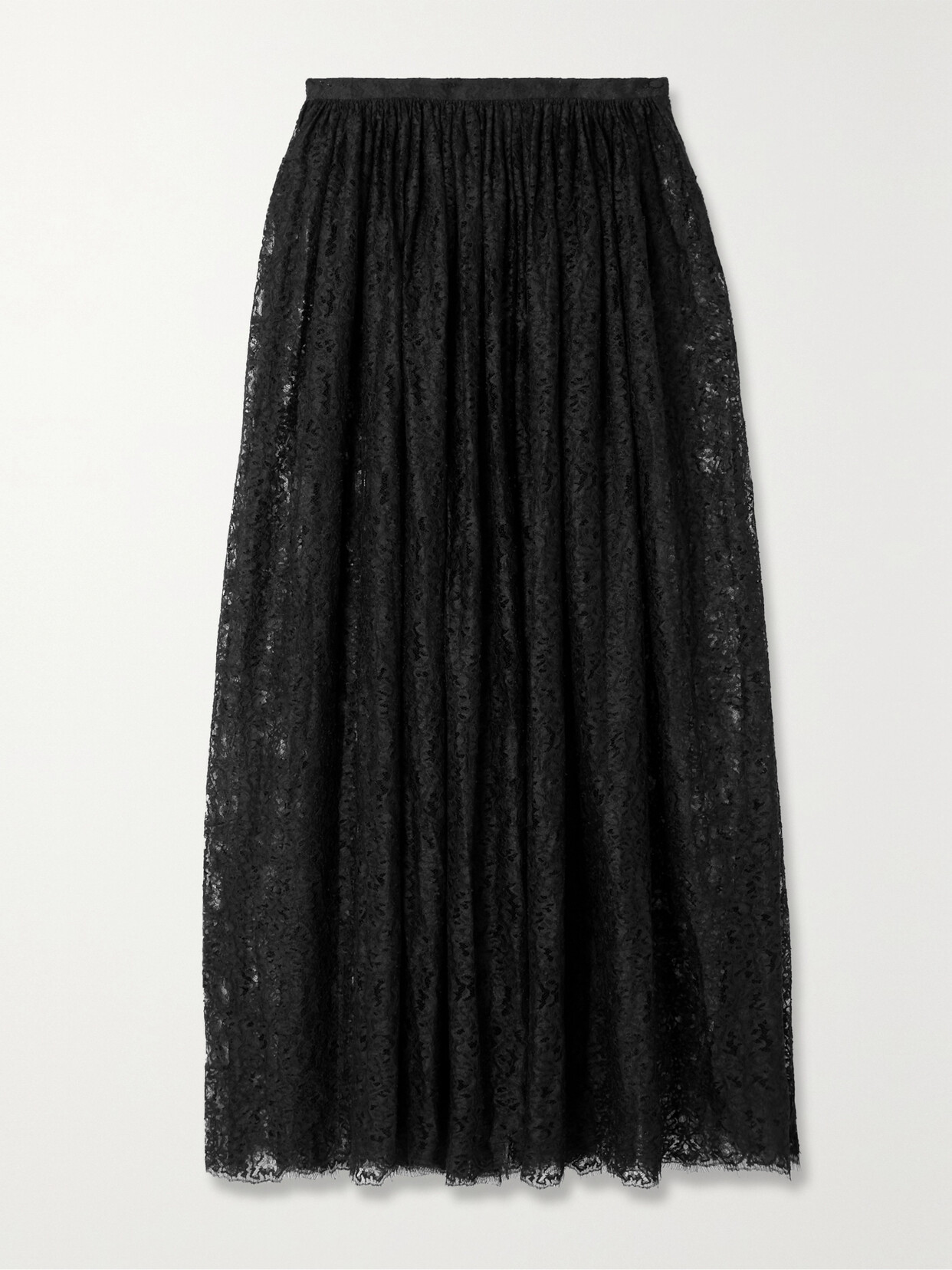 Cortana Laure Lace Maxi Skirt - Black