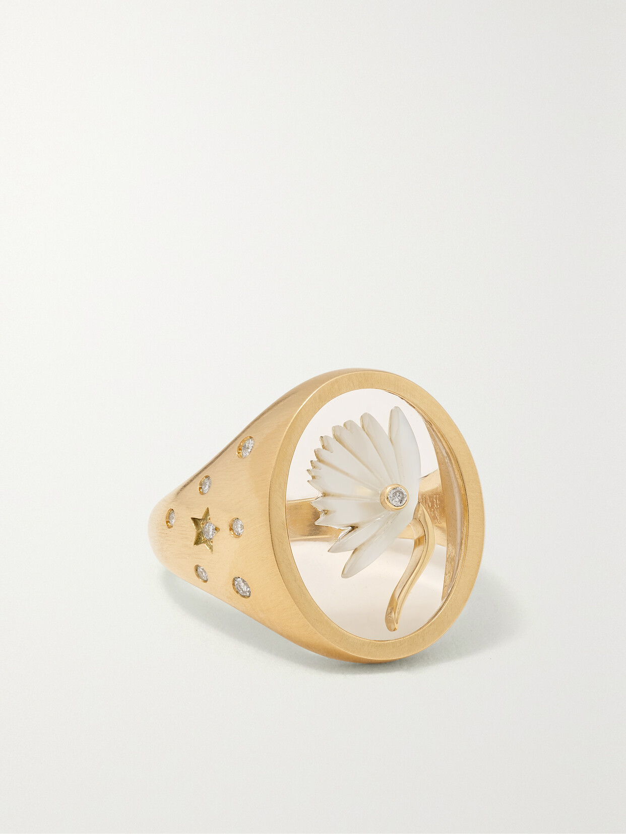 L'atelier Nawbar Wared 2.0 18-karat Gold Multi-stone Ring