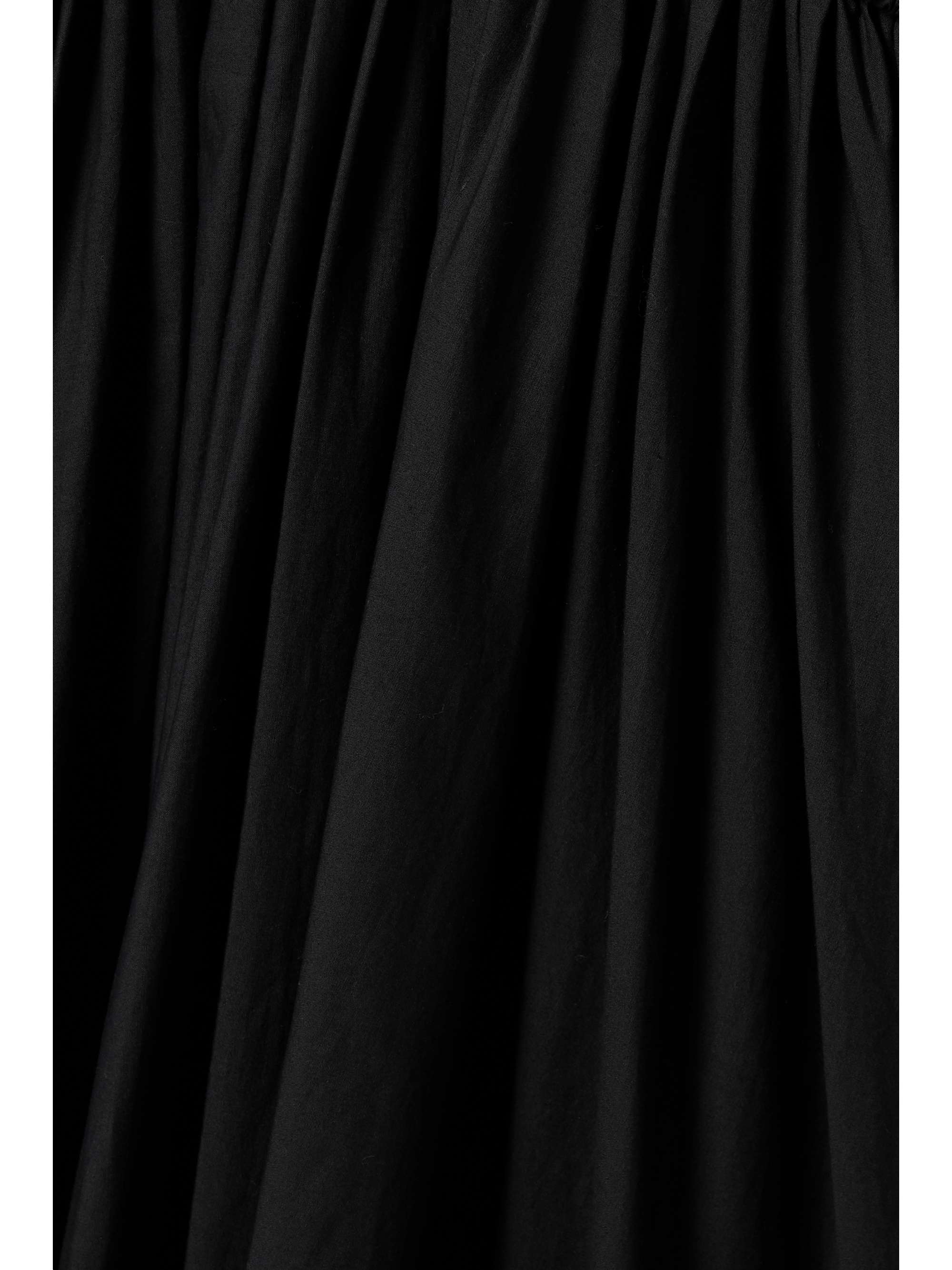ULLA JOHNSON Viviana gathered cotton-poplin midi dress