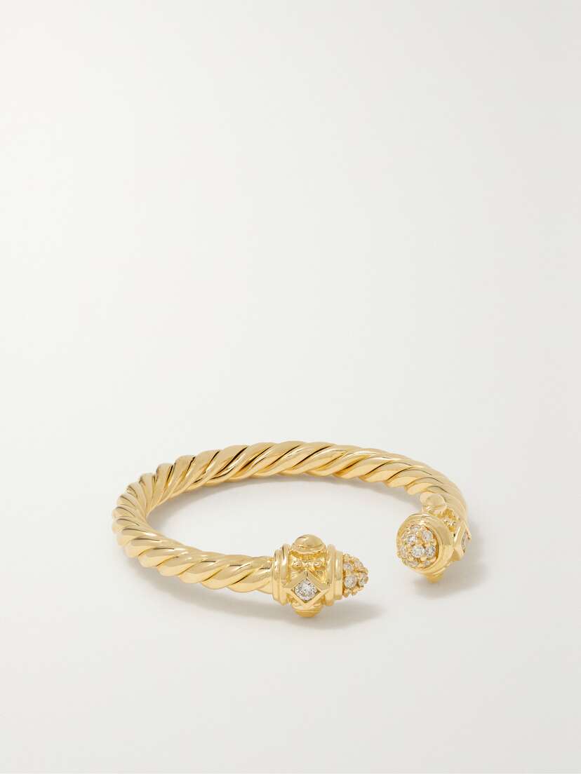 David Yurman Renaissance 18-karat Gold Diamond Ring