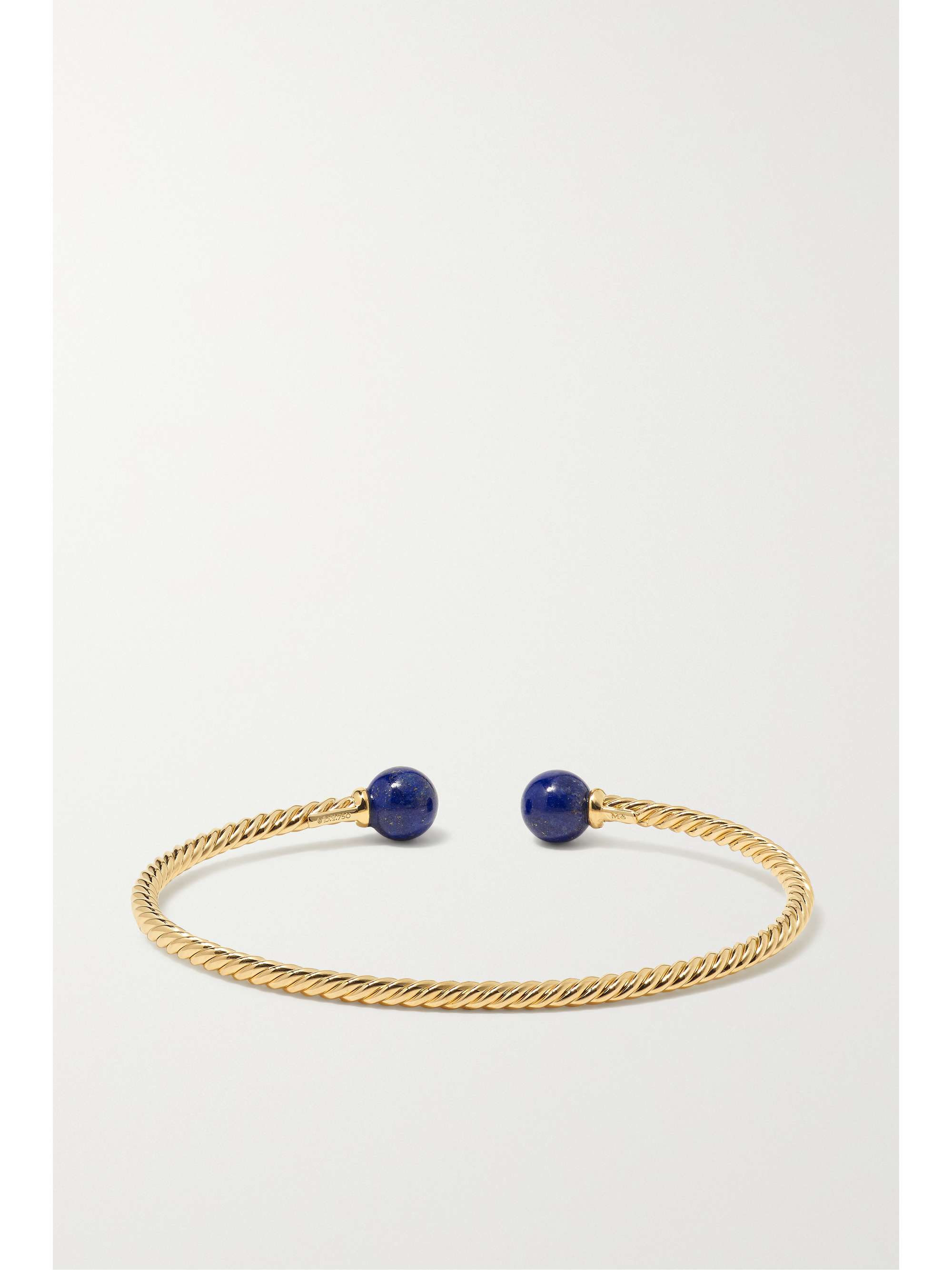 DAVID YURMAN Solari 18-karat gold lapis lazuli cuff