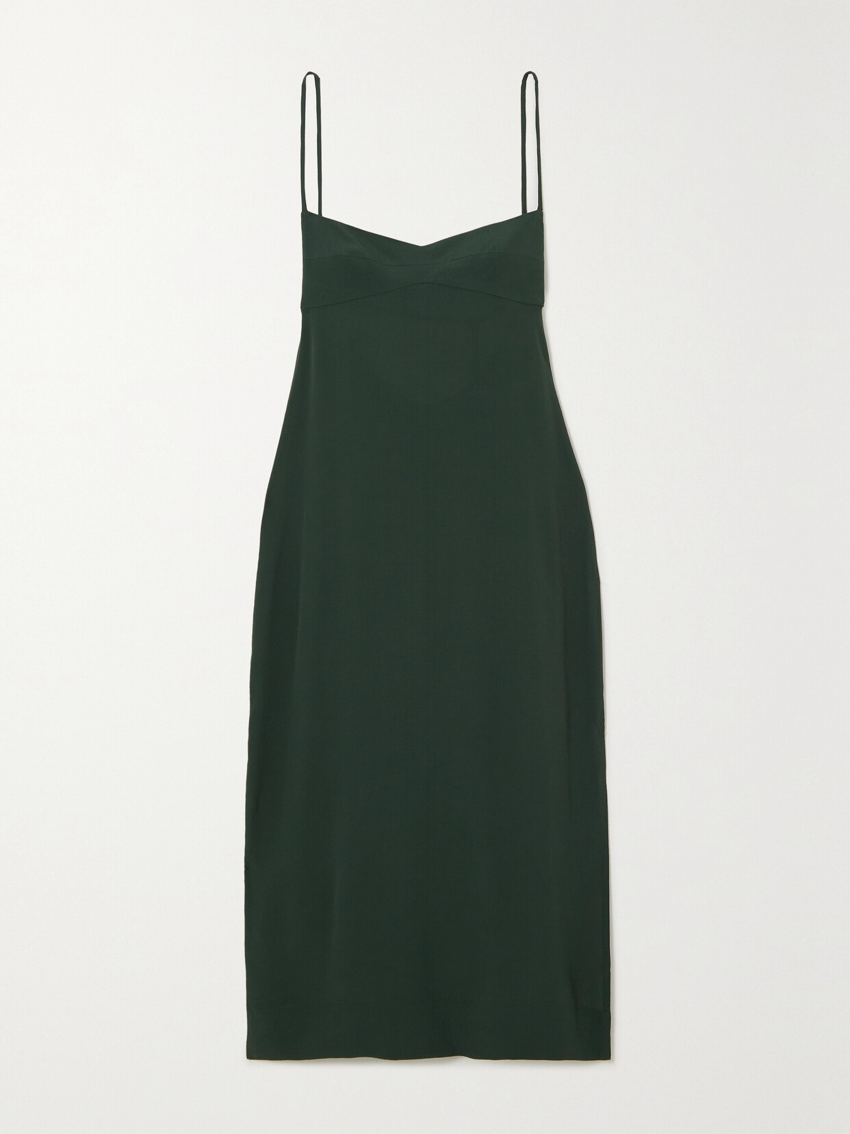 Haight - + Net Sustain Monica Woven Midi Dress - Green