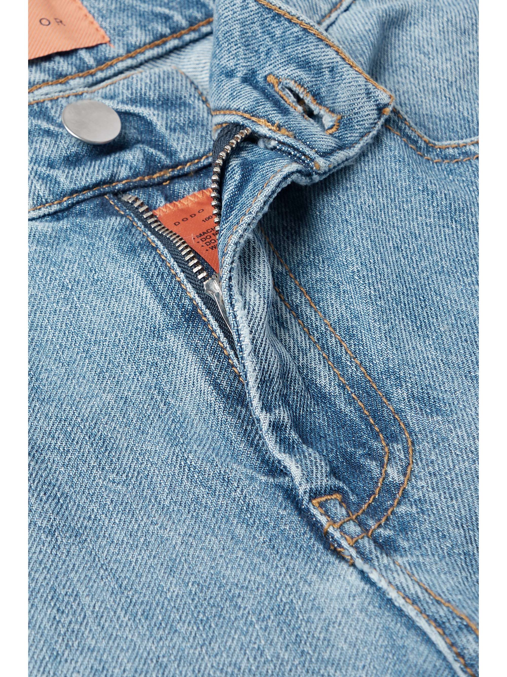 DODO BAR OR Hayes paneled mid-rise flared jeans