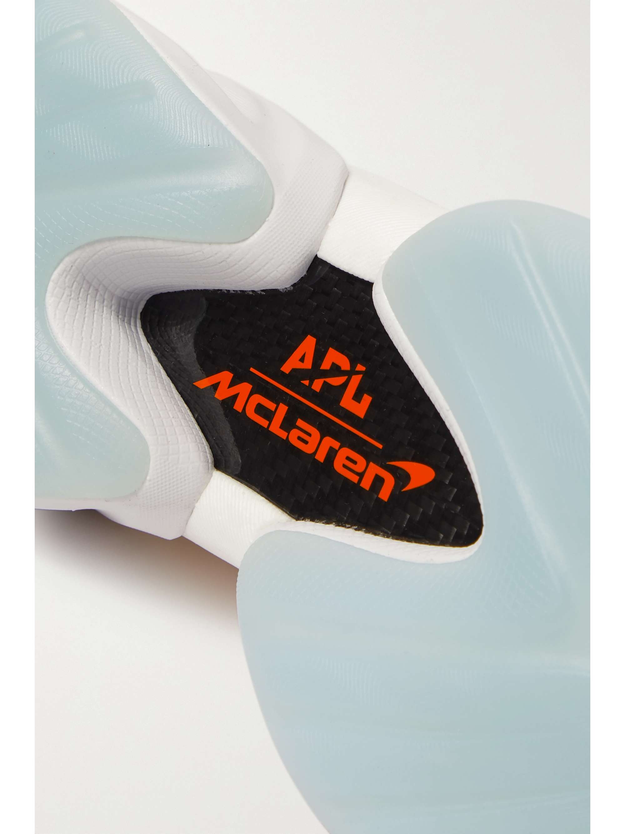 APL ATHLETIC PROPULSION LABS + McLaren Souffle Sockliner mesh sneakers