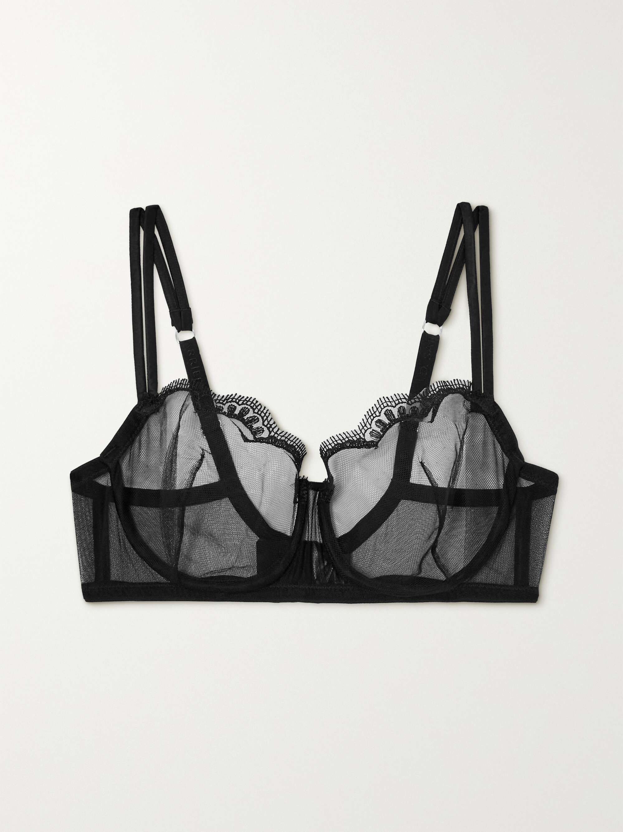 Hera Leavers lace underwired balconette bra