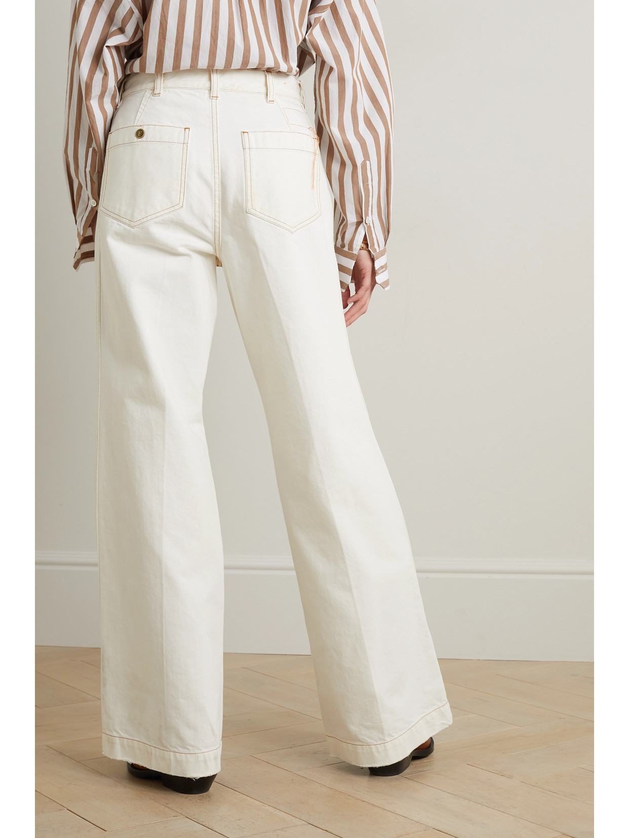 FORTELA JOELLE HIGH-RISE STRAIGHT-LEG JEANS