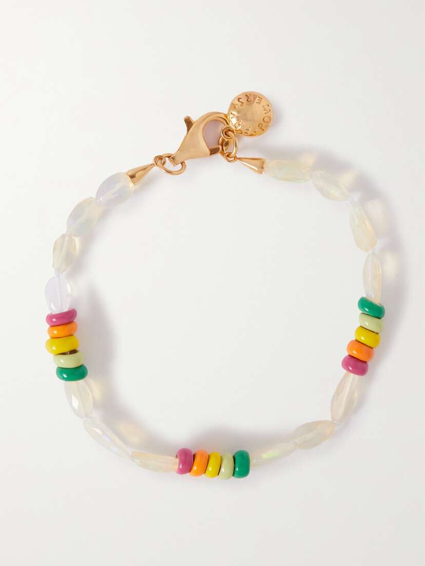 Fry Powers Sunrise Gold Vermeil, Opal And Enamel Bracelet
