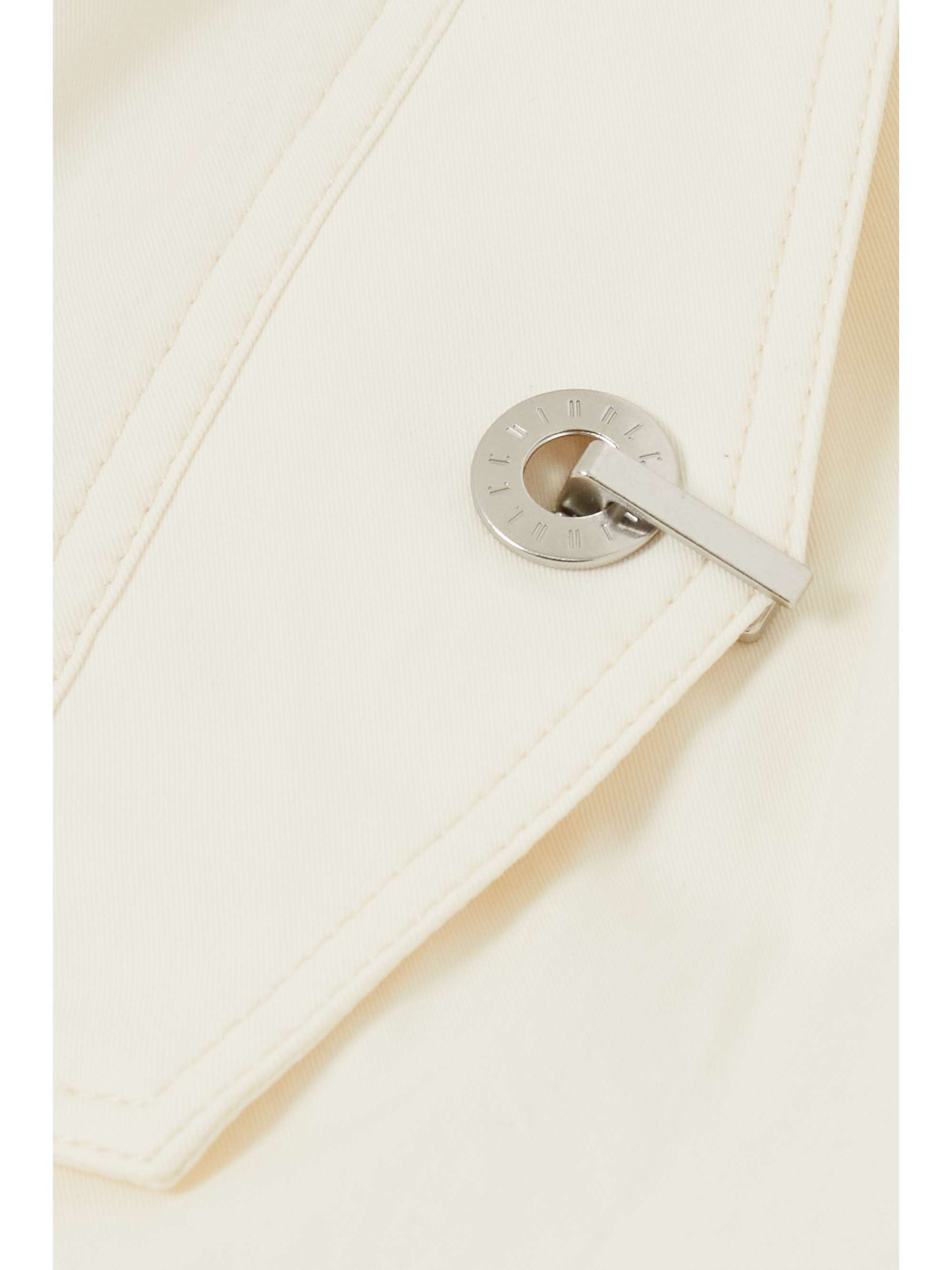 DION LEE Latch cotton-blend twill tapered cargo pants