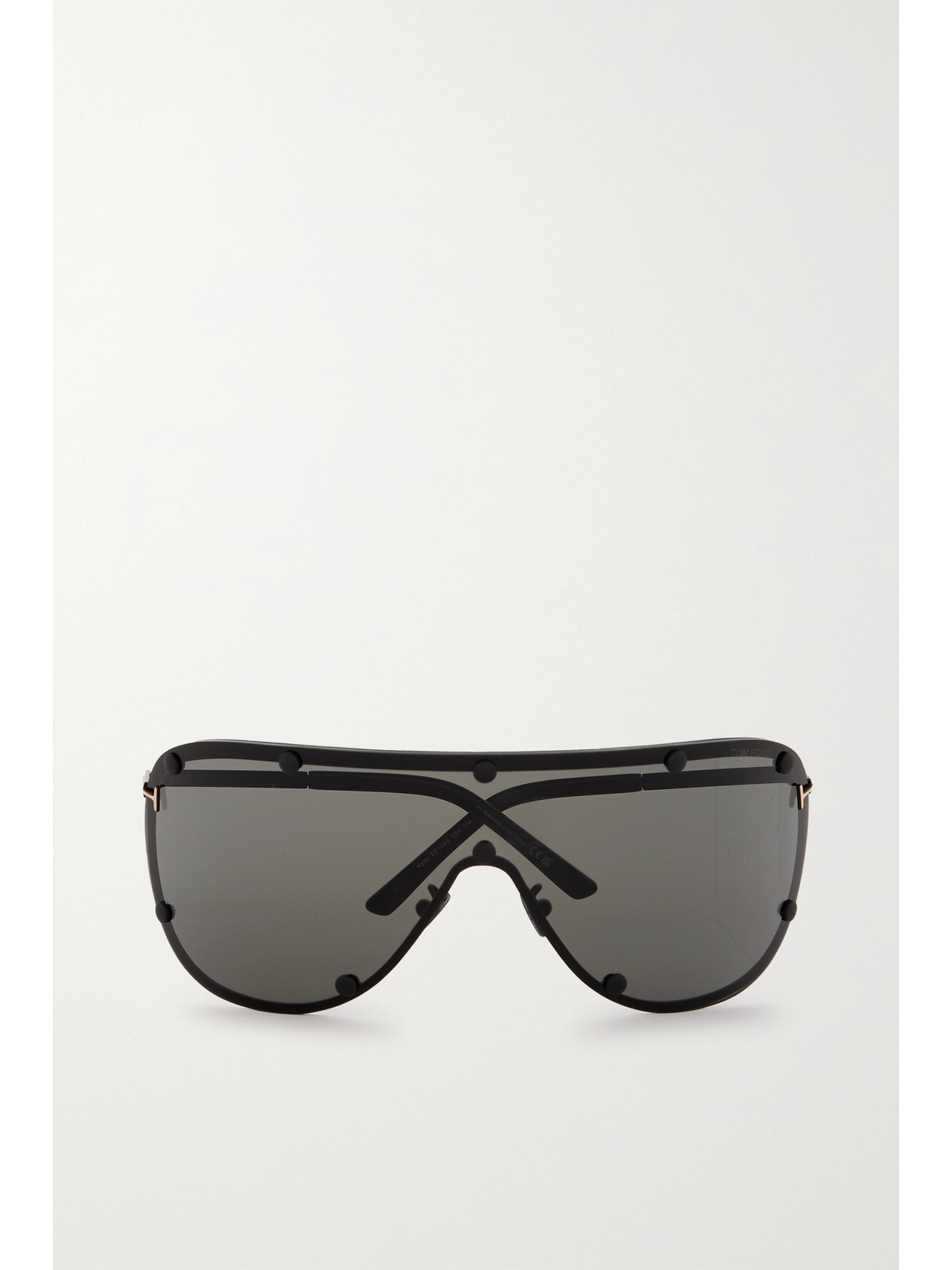 TOM FORD - Kyler D-frame Metal Sunglasses - Black