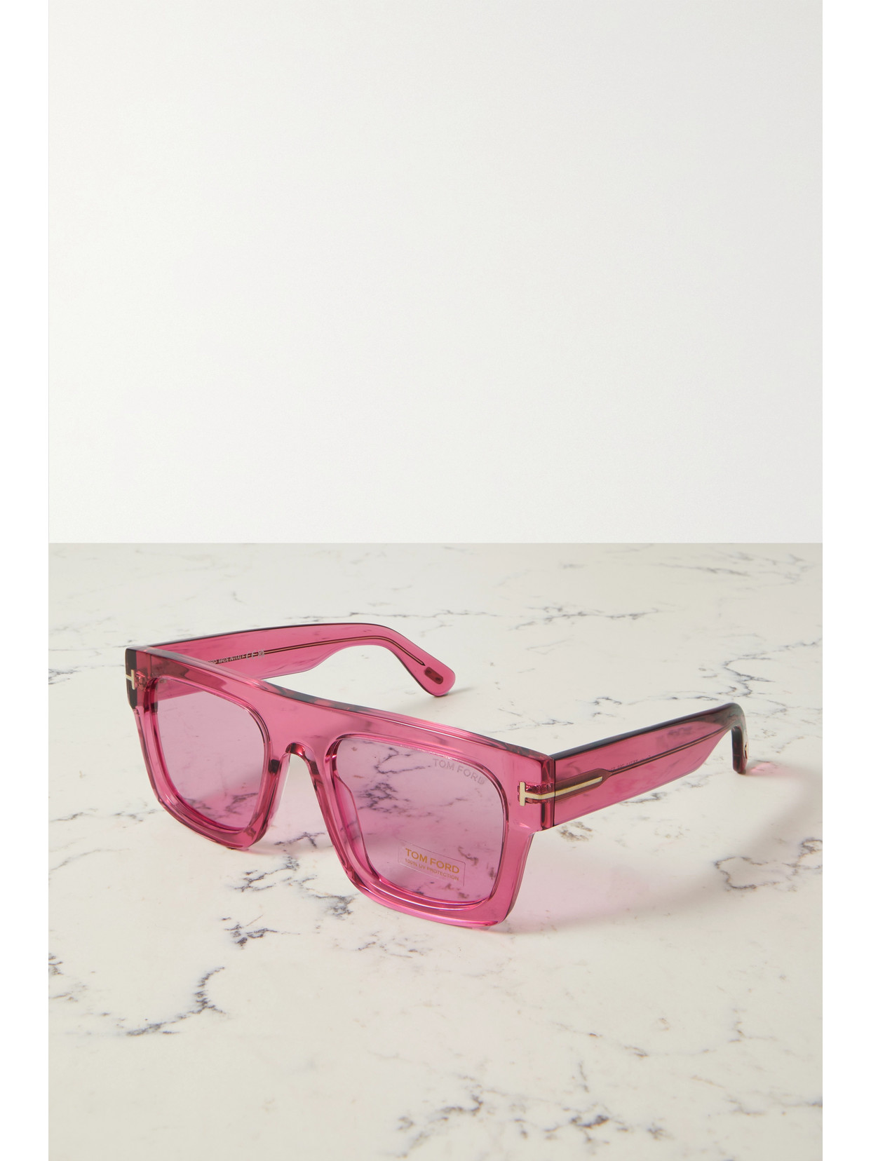 Fausto Square-frame Acetate Sunglasses