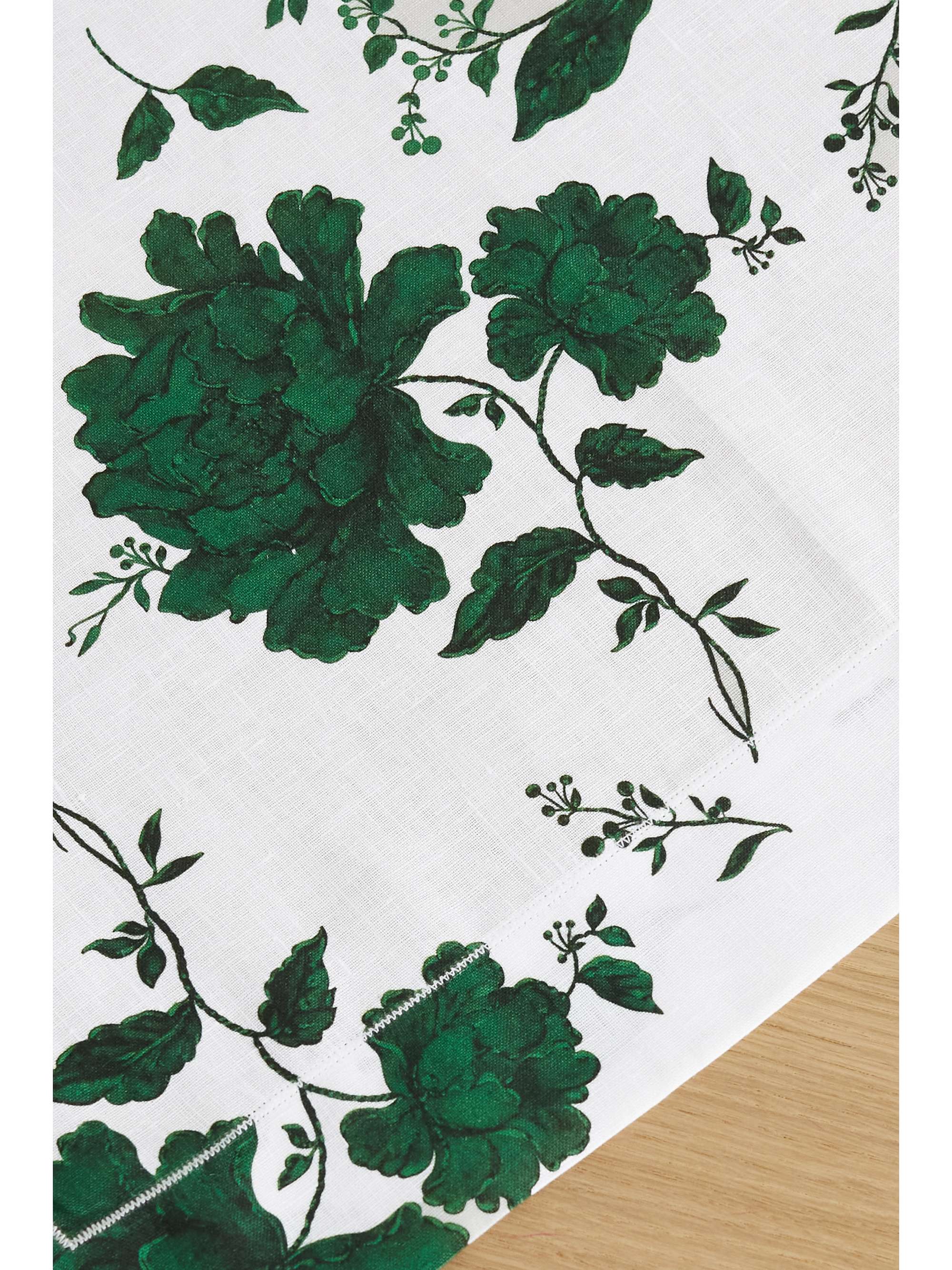 EMILIA WICKSTEAD Set of four floral-print linen placemats