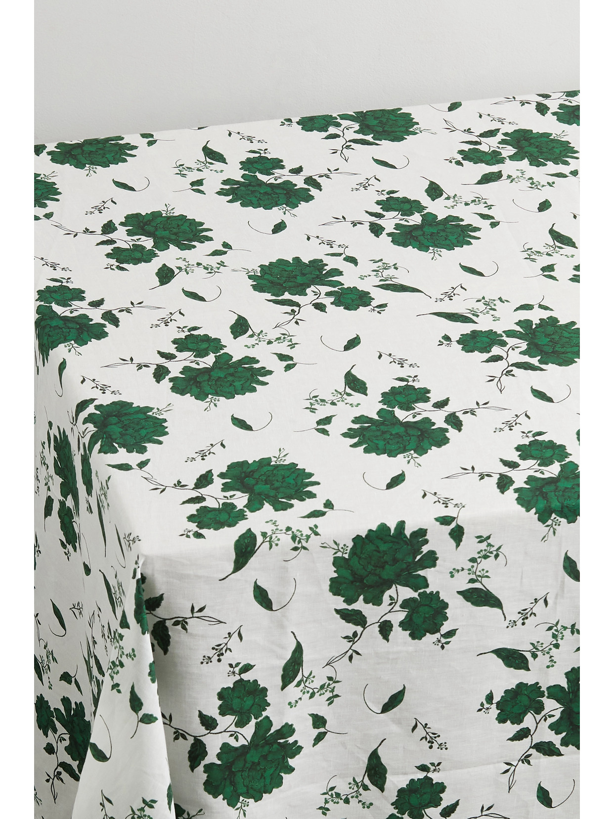 Emilia Wickstead - Floral-print Linen Tablecloth - White