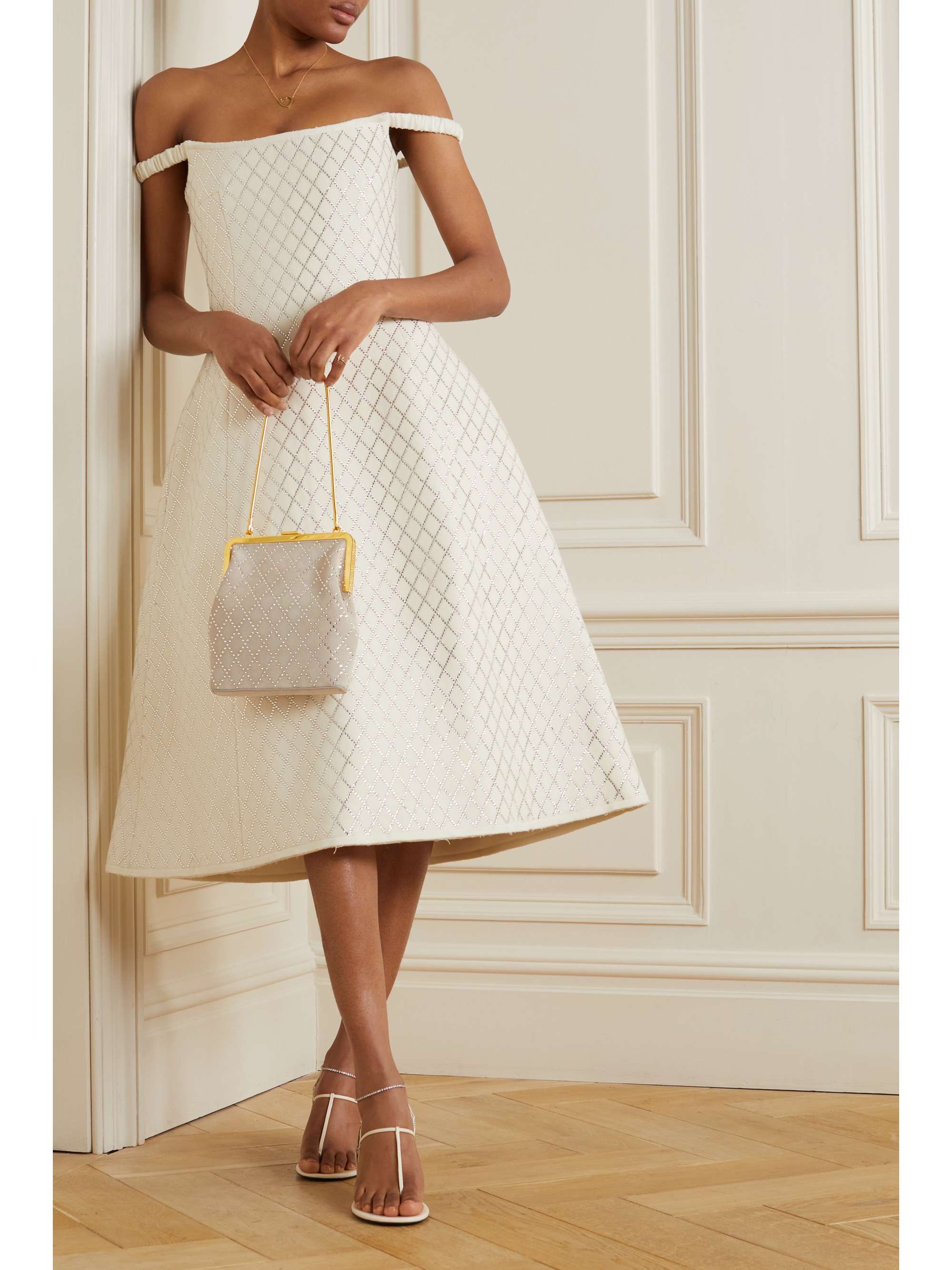 ワンピース KHAITE 'Uma' dress Khaite Uma Midi Dress | italist