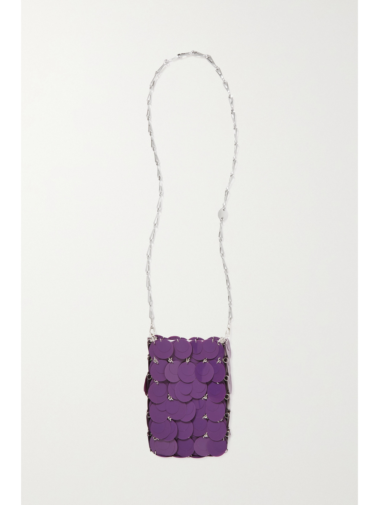 Paco Rabanne - Sparkle Mini Chainmail Shoulder Bag - Purple