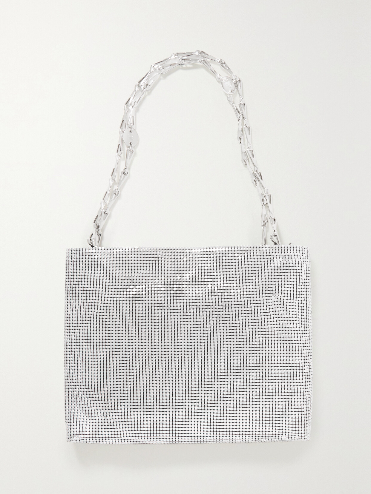 Paco Rabanne - Pixel Chainmail Shoulder Bag - Silver