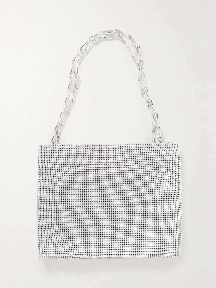 Rabanne Pixel Chainmail Shoulder Bag