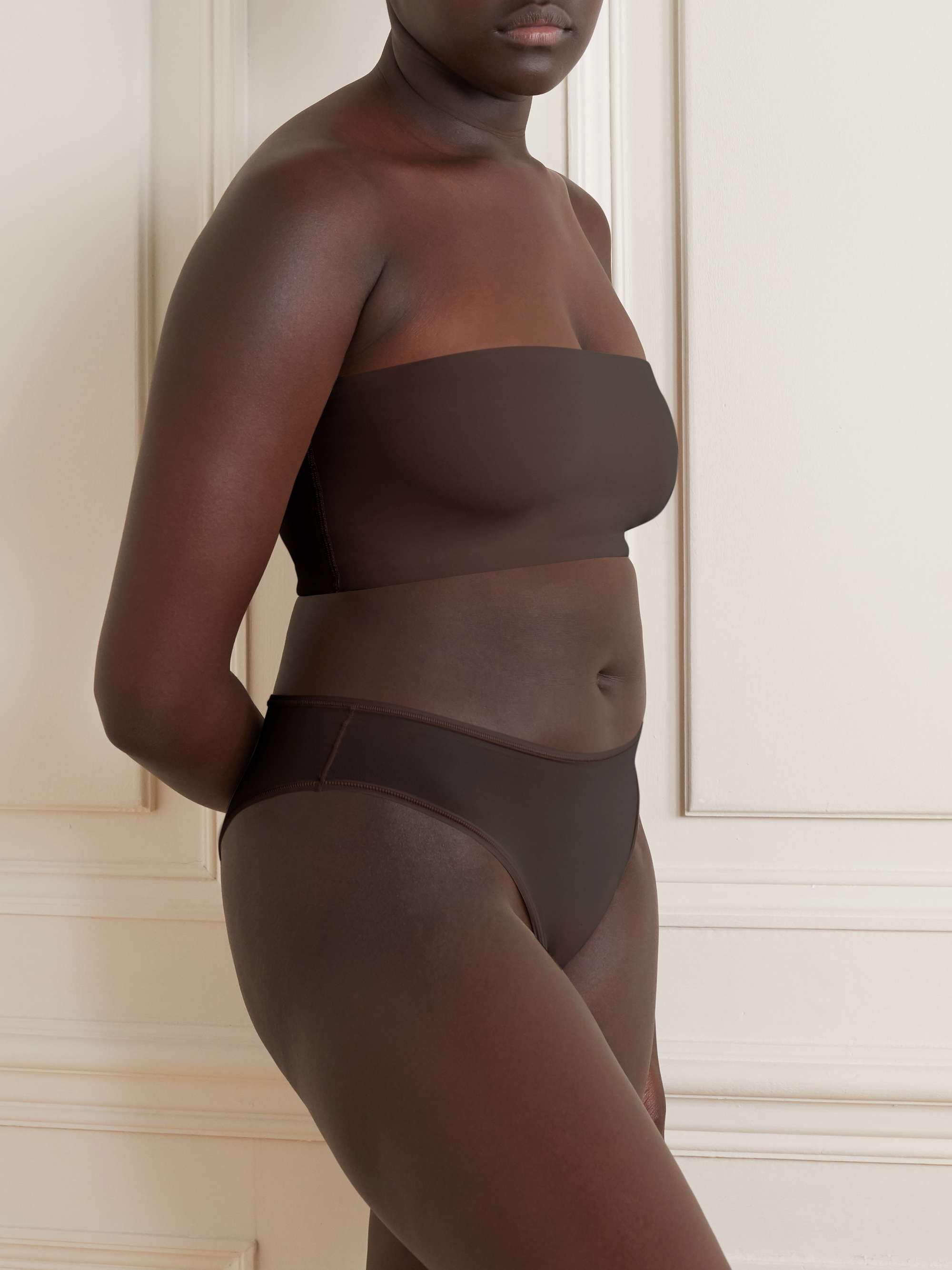SKIMS Fits Everybody bandeau bra - Sand