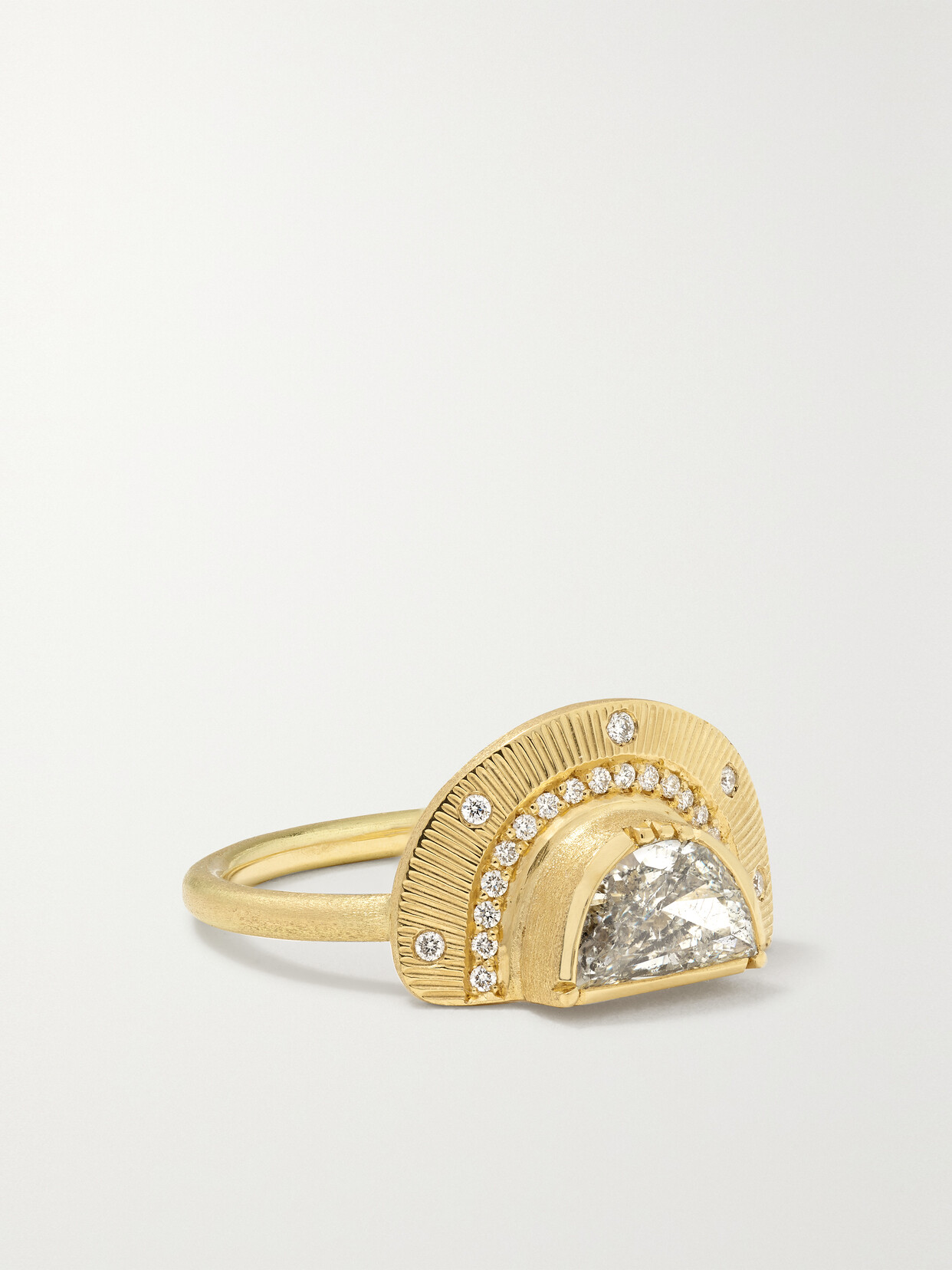 Brooke Gregson - Starlight 18-karat Gold Diamond Ring - 6 1/4