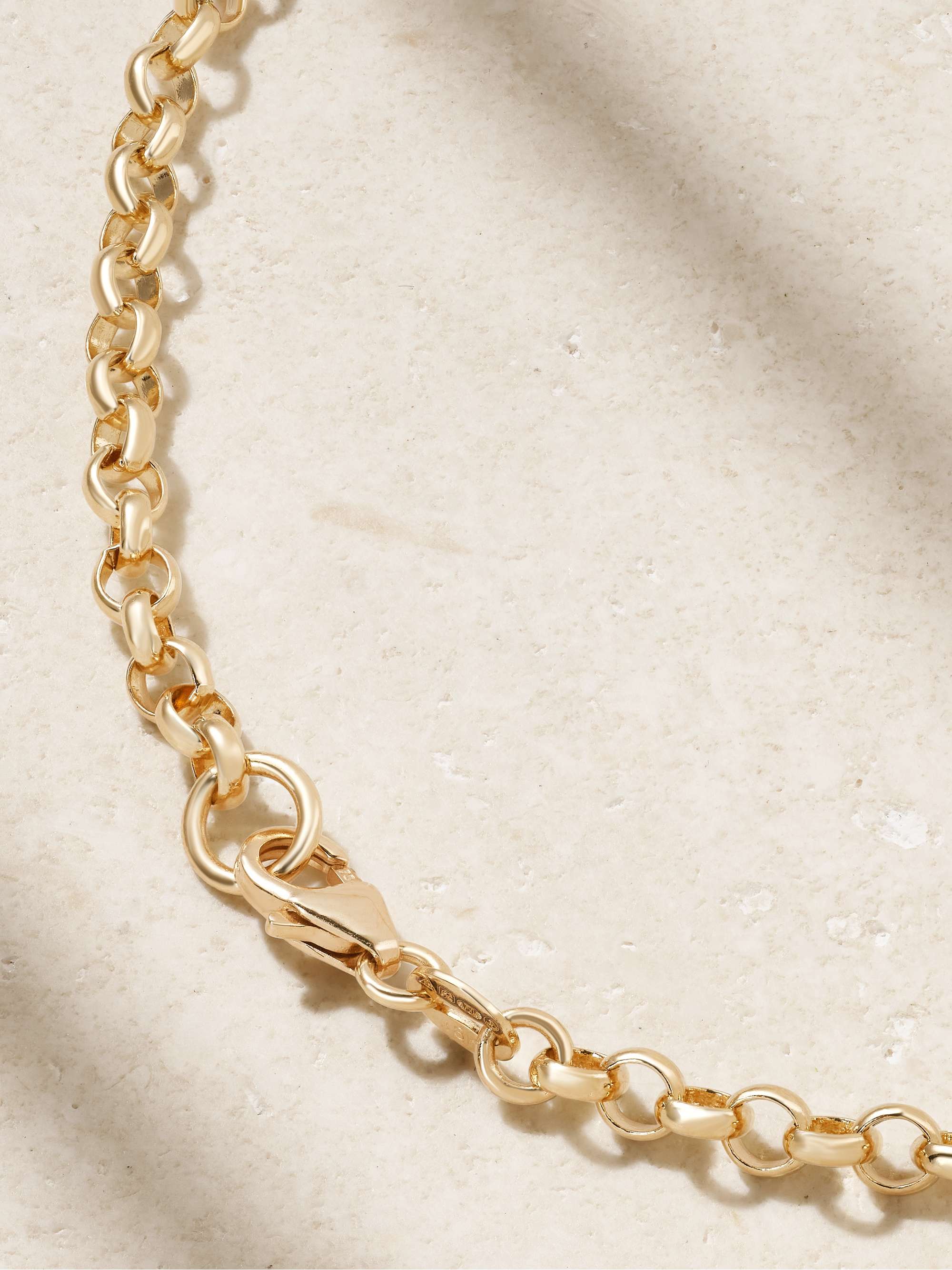 FOUNDRAE Medium 18-karat gold necklace