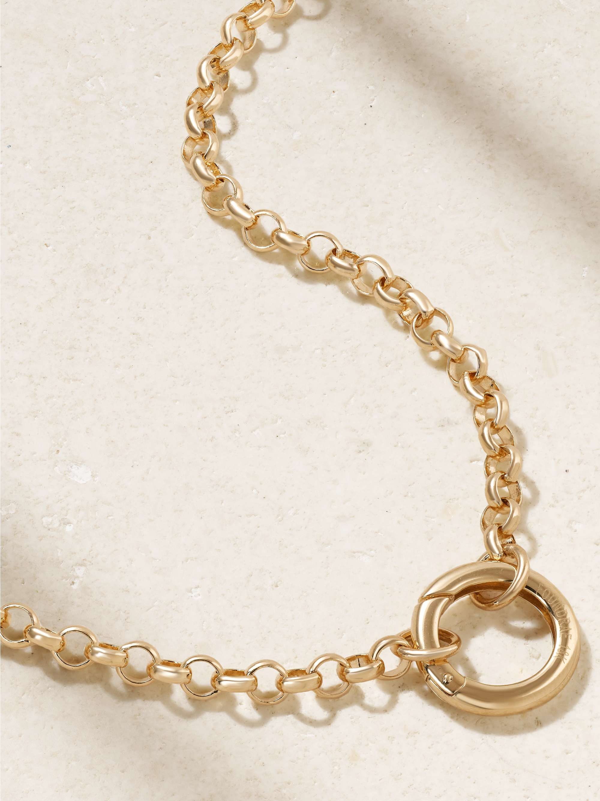 FOUNDRAE Medium 18-karat gold necklace