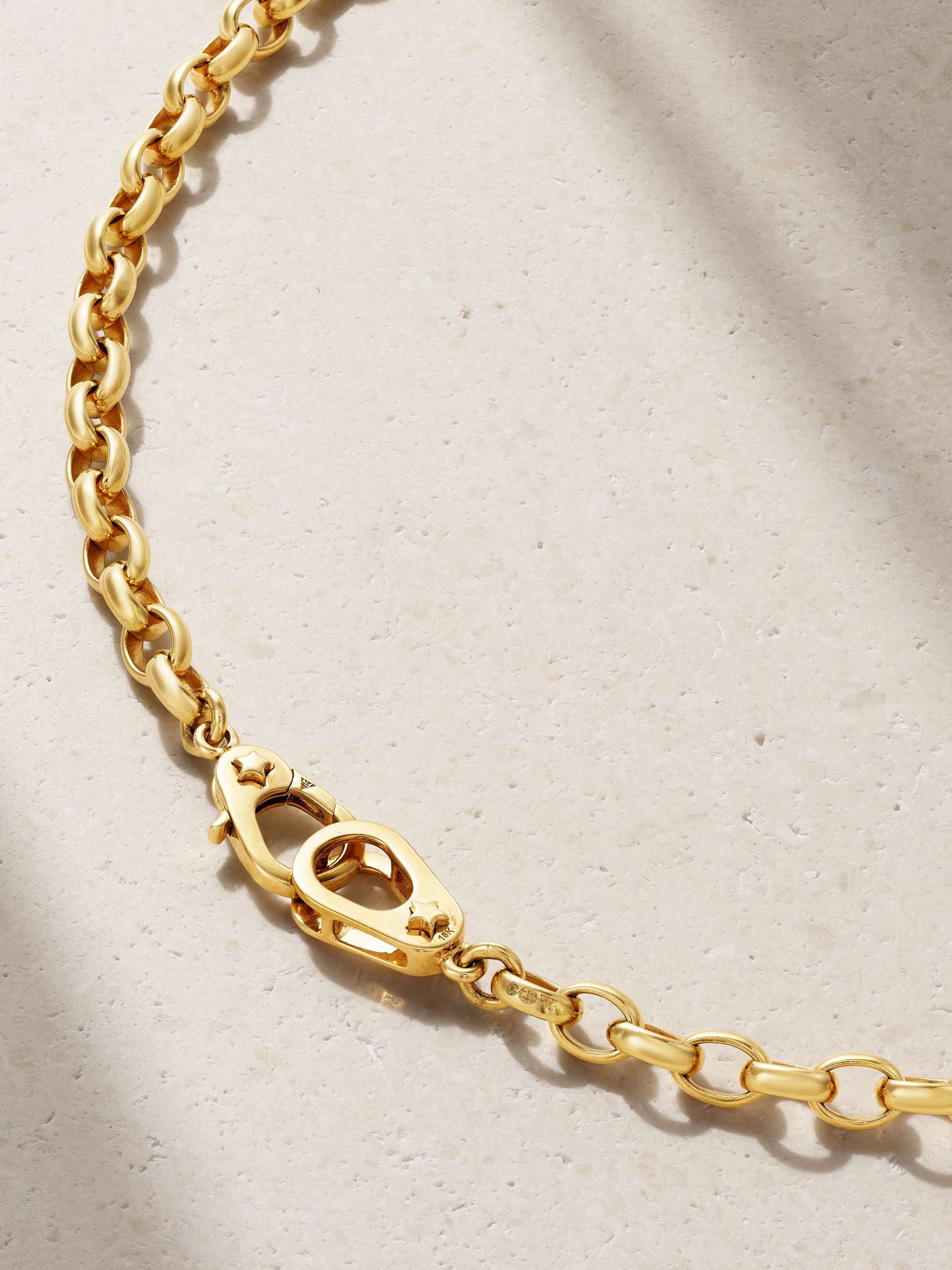 FOUNDRAE Heavy 18-karat gold necklace