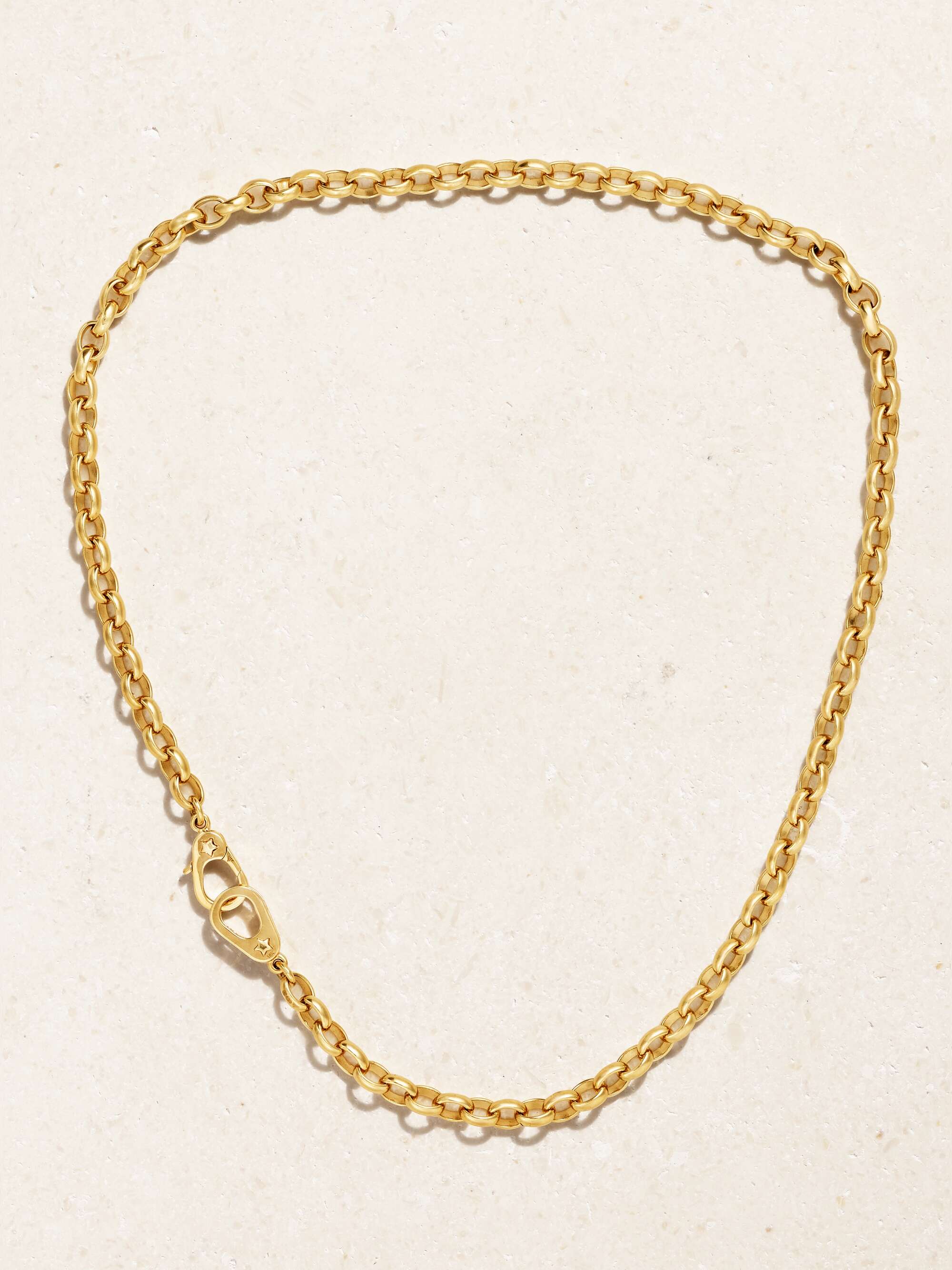 FOUNDRAE Heavy 18-karat gold necklace