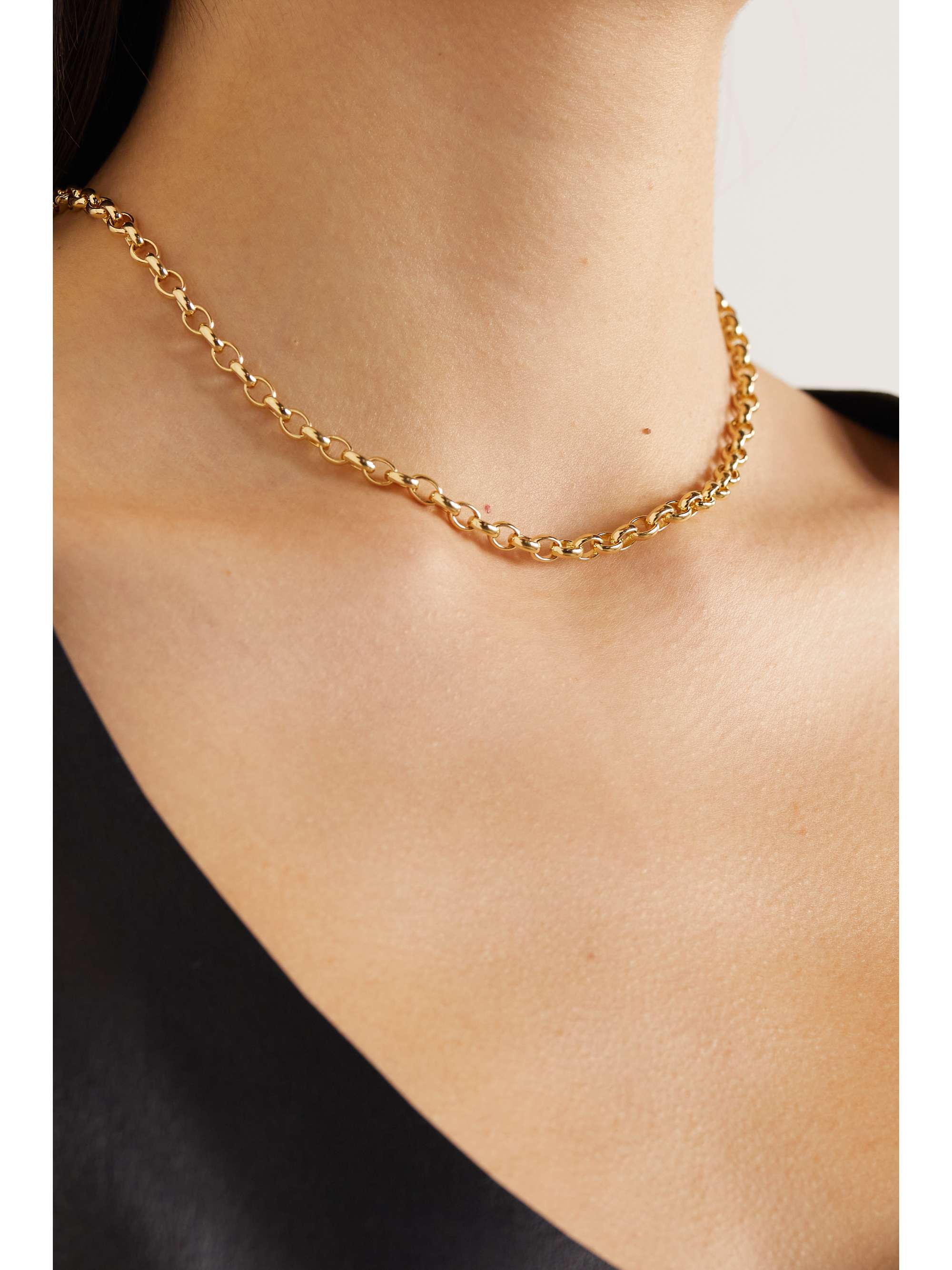 FOUNDRAE Heavy 18-karat gold necklace