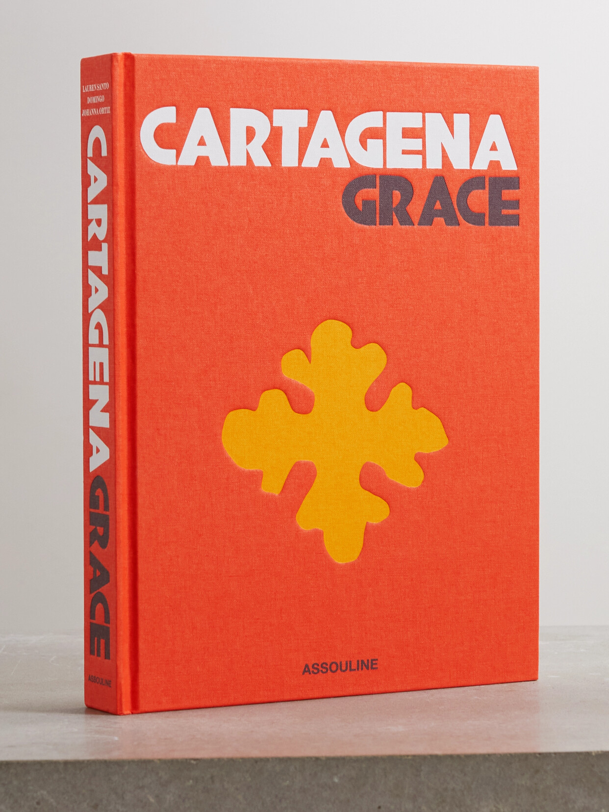 Assouline - Cartagena Grace By Johanna Ortiz And Lauren Santo Domingo Hardcover Book - Red