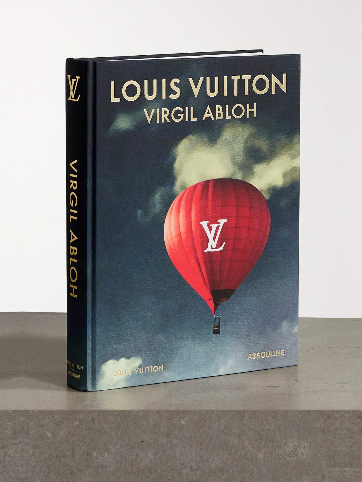 Assouline Louis Vuitton Virgil Abloh Hardcover Book In Blue ModeSens