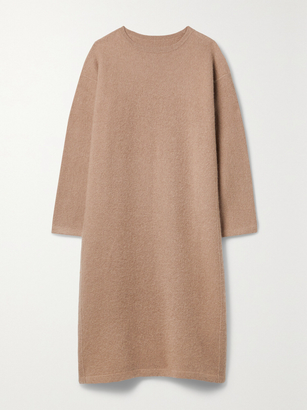 Lauren Manoogian - Alpaca-blend Midi Dress - Brown