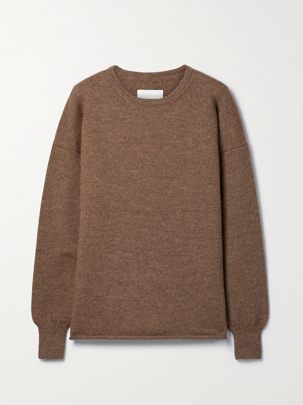 Lauren Manoogian - Base Alpaca-blend Sweater - Brown