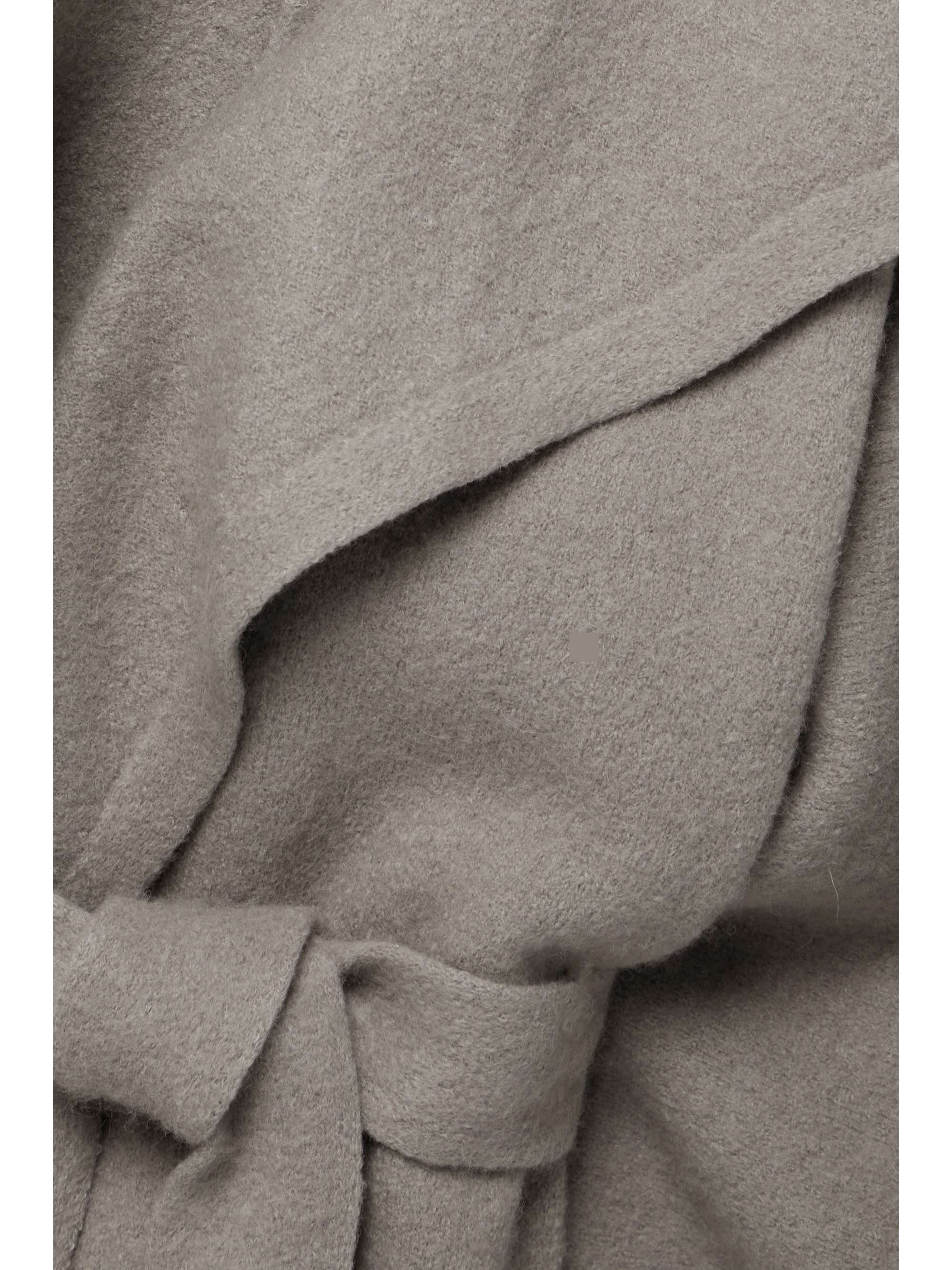 LAUREN MANOOGIAN Belted hooded alpaca-blend jacket