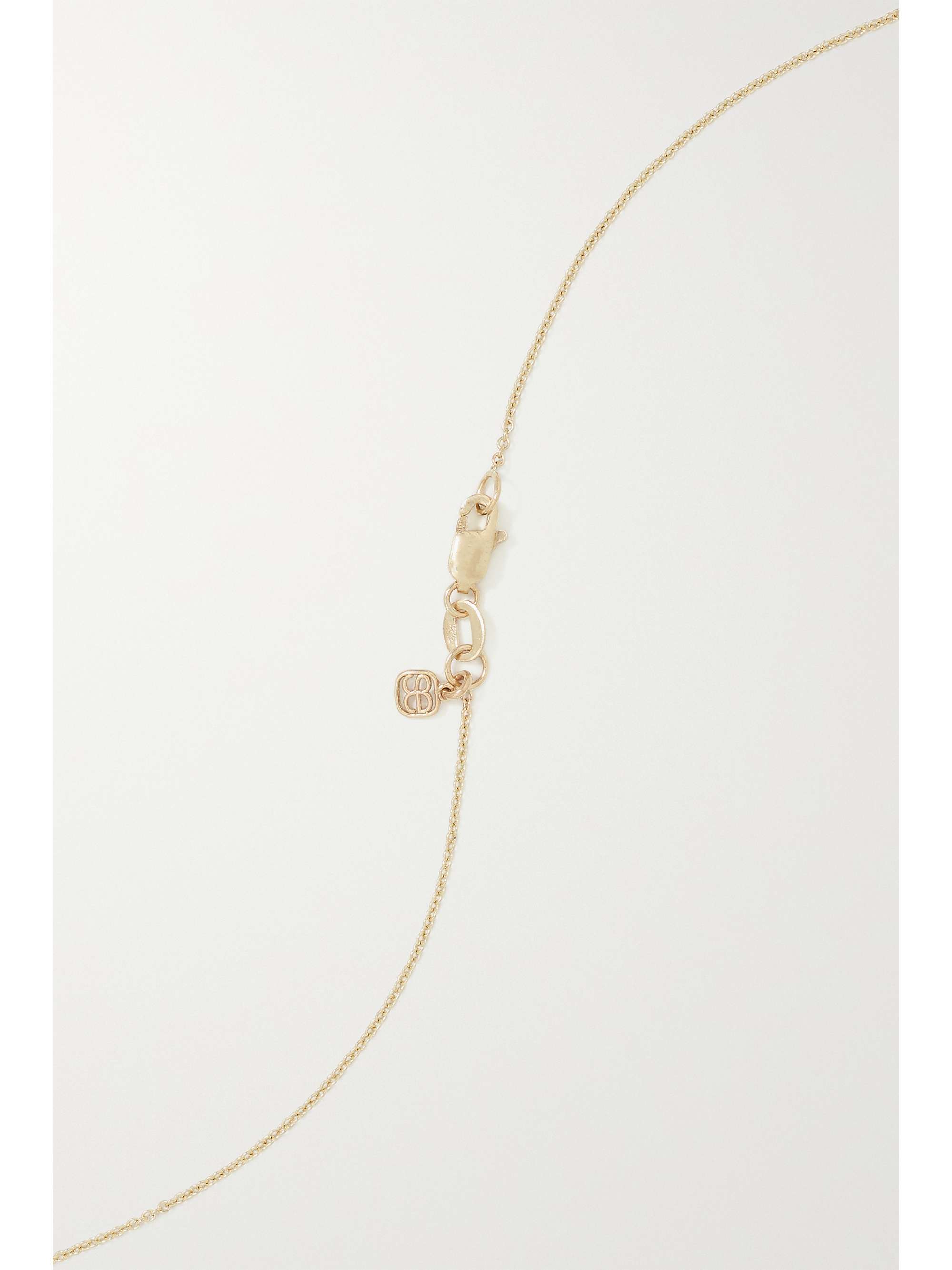 SYDNEY EVAN 14-karat gold diamond necklace