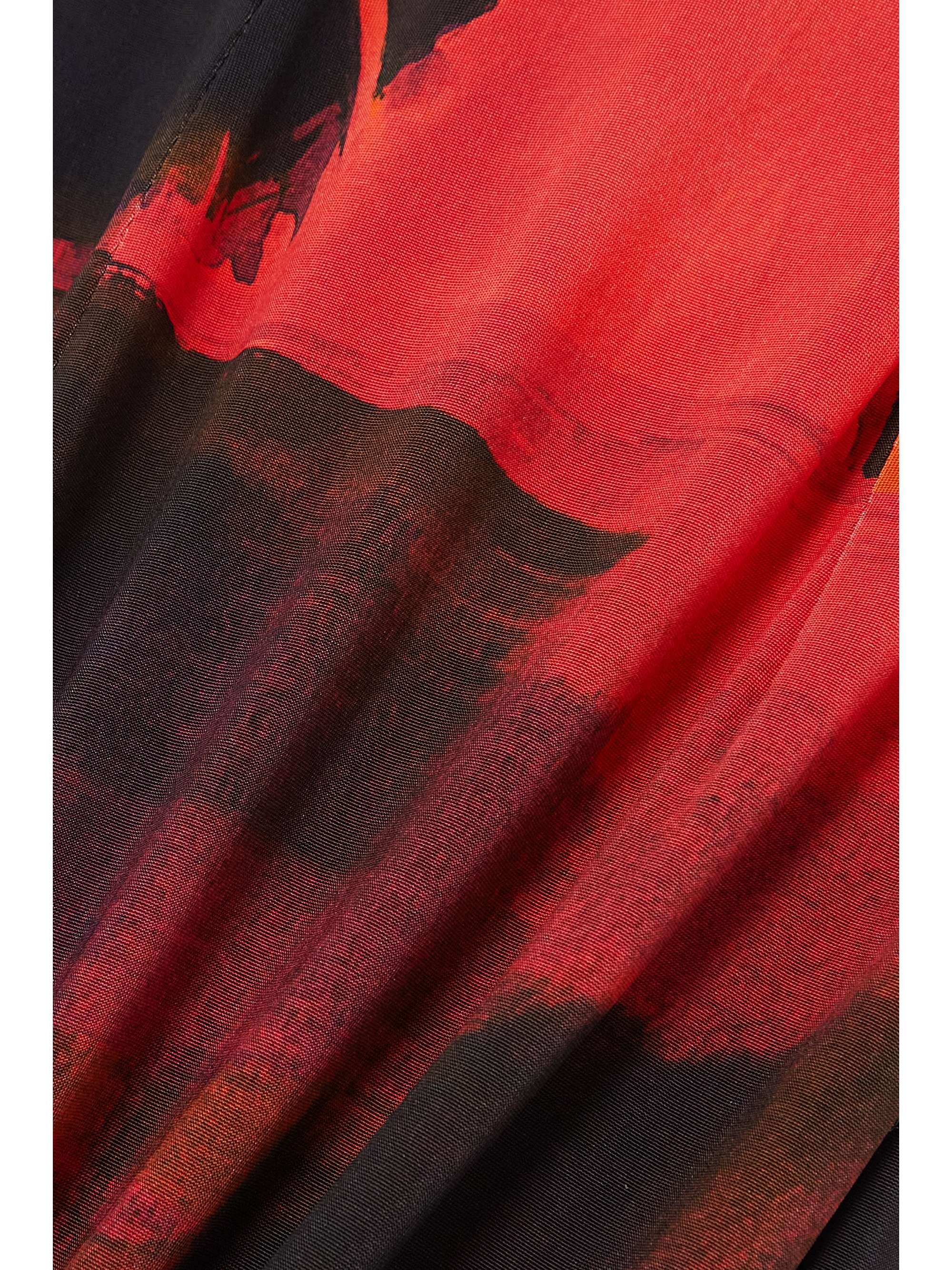 LOUISA BALLOU High Sea open-back printed stretch-jersey maxi dress
