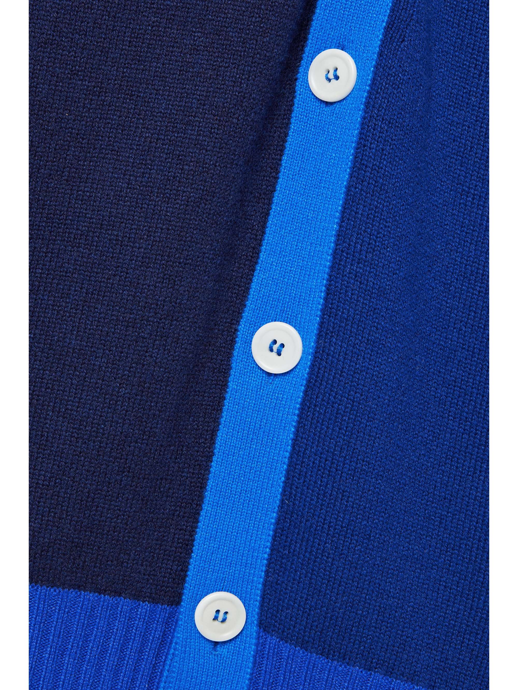 CLEMENTS RIBEIRO Bookish color-block cashmere cardigan