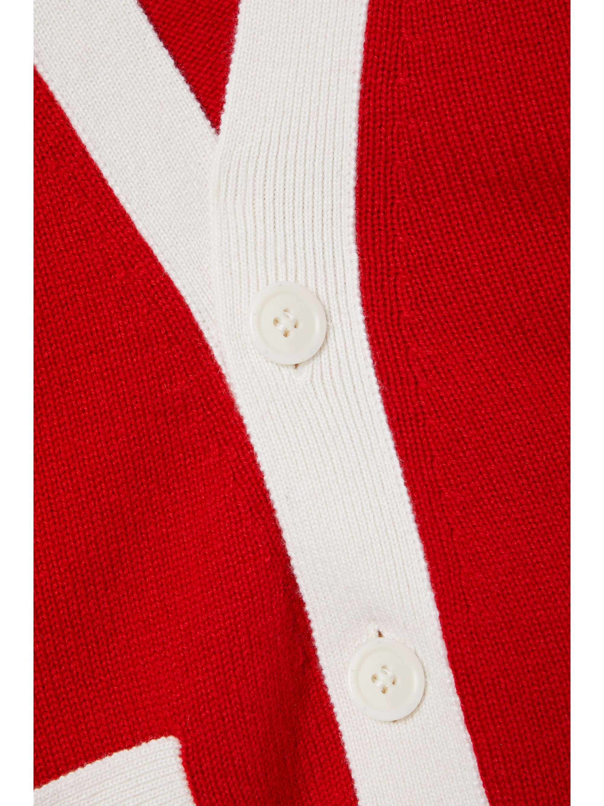 CLEMENTS RIBEIRO Deauville two-tone cashmere cardigan