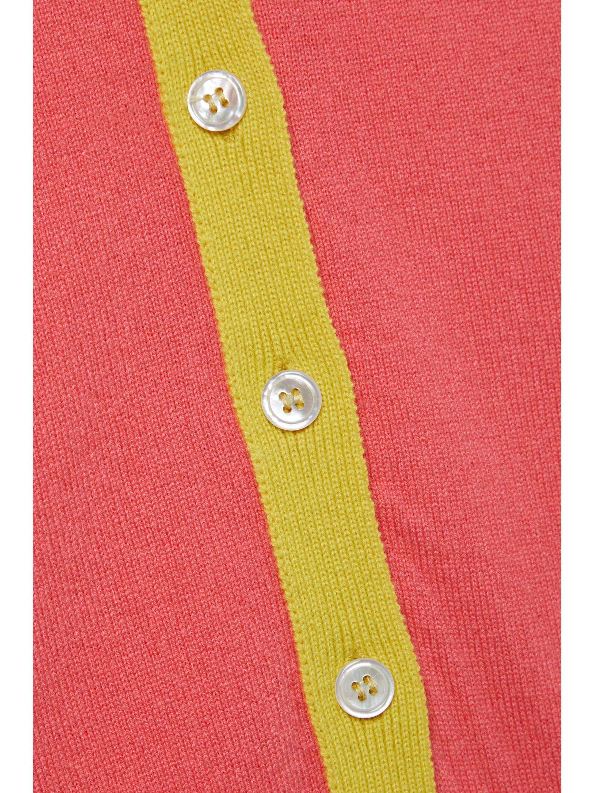 CLEMENTS RIBEIRO Spice color-block cashmere cardigan