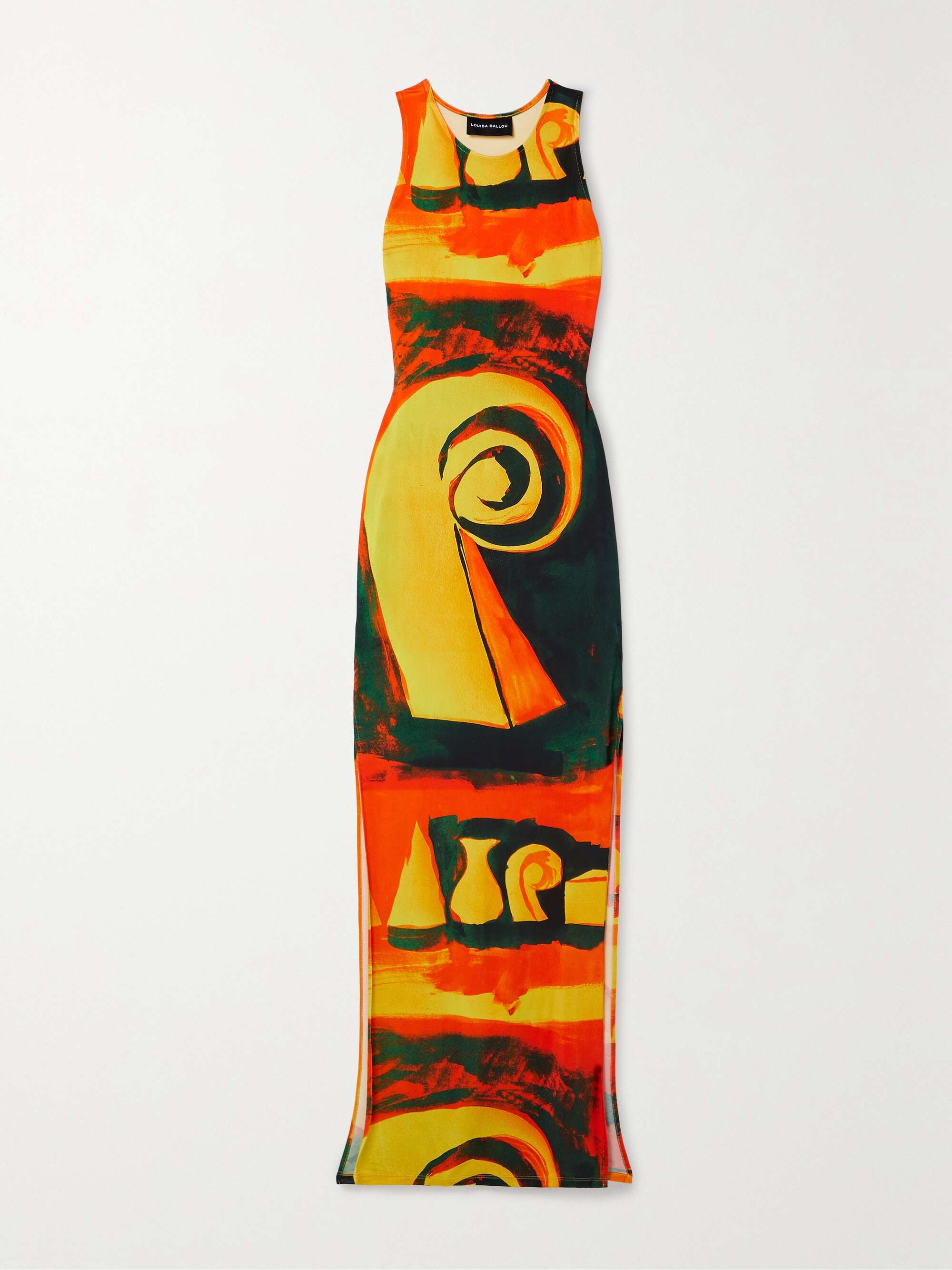 Bold Patterns Summer Breeze Sleeveless Maxi Dress