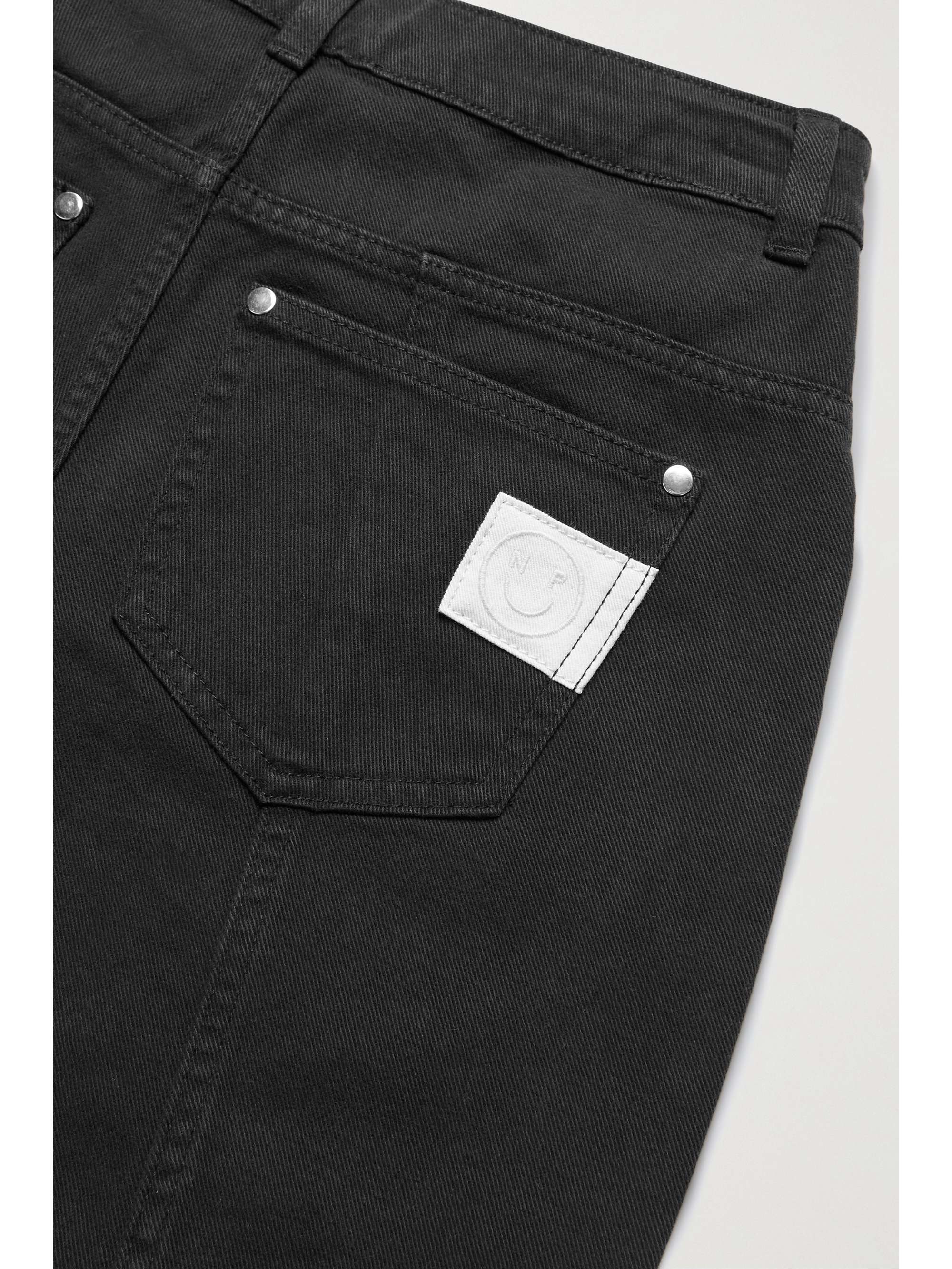 PERCENT Elliana cropped highrise straightleg jeans NETAPORTER