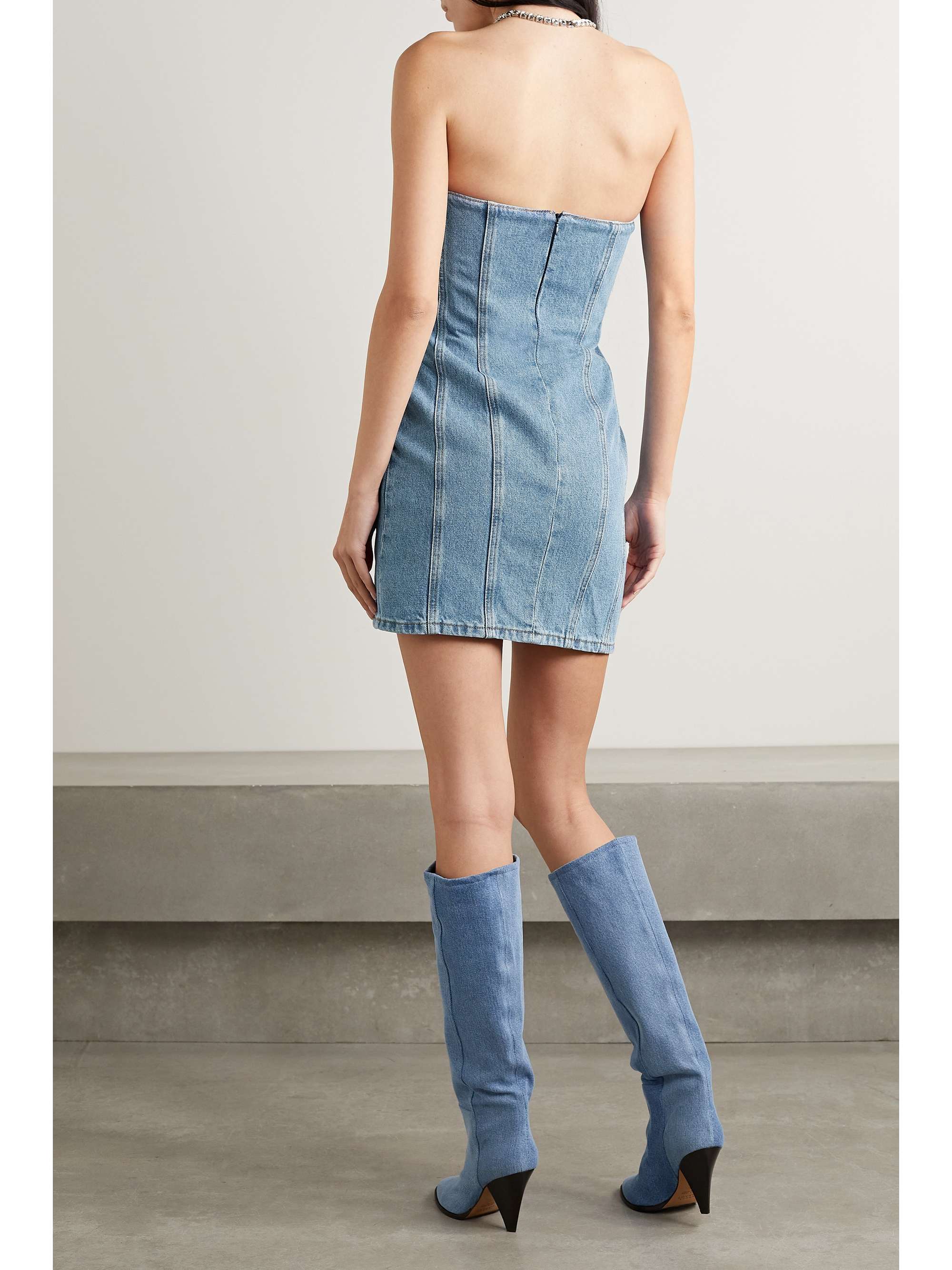 ANDMARY】Bonnie denim mini dress