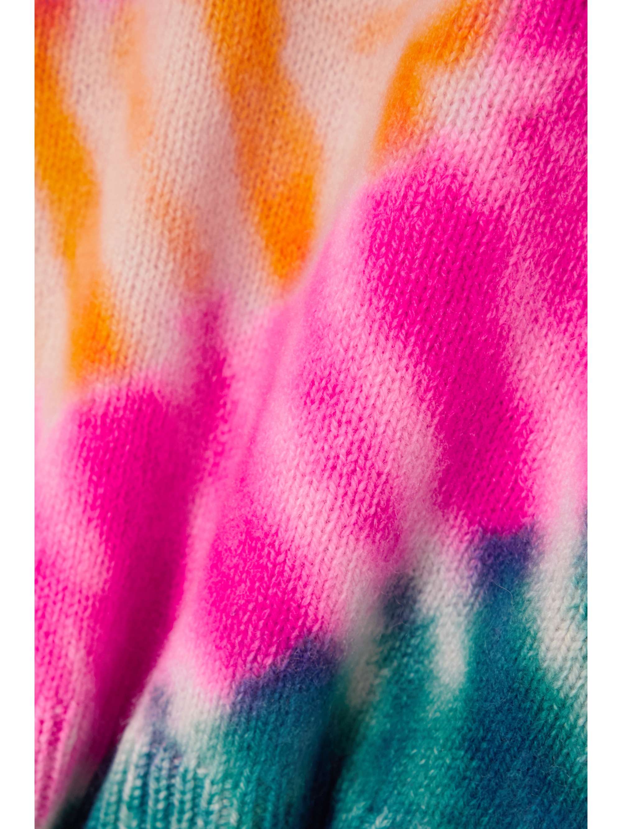 THE ELDER STATESMAN Tie-dyed cashmere sweater