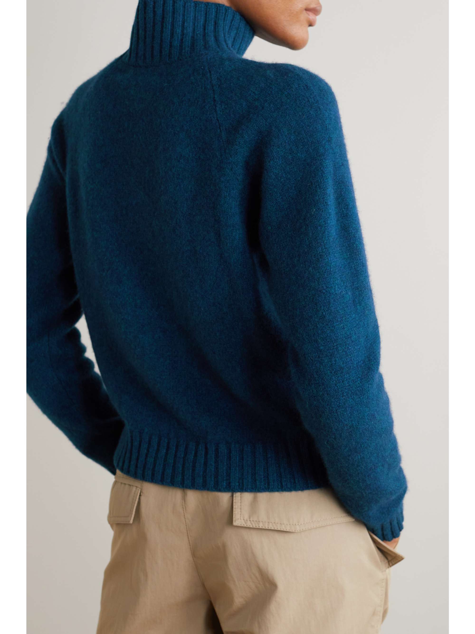 THE ELDER STATESMAN Cashmere turtleneck sweater