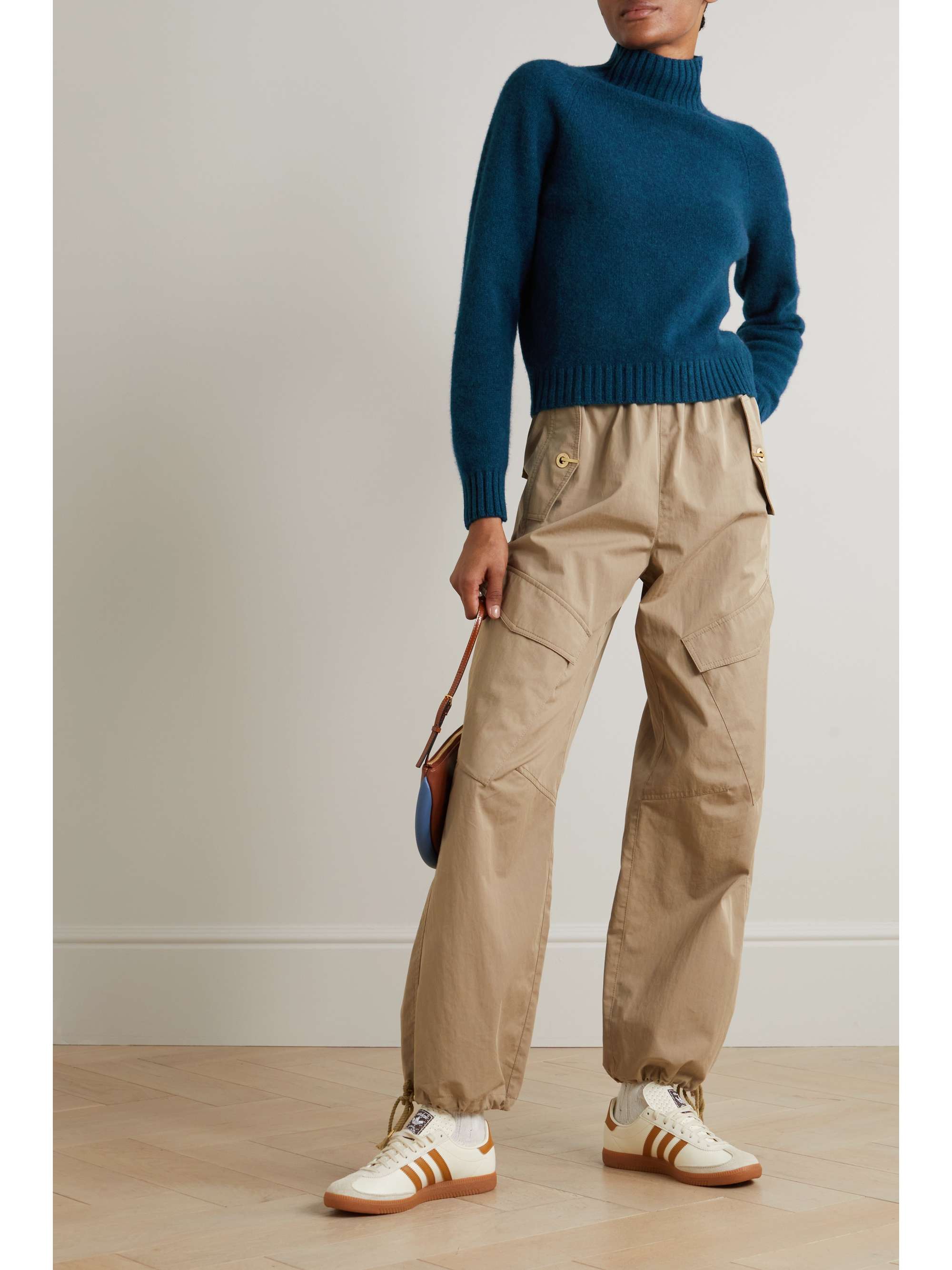 THE ELDER STATESMAN Cashmere turtleneck sweater
