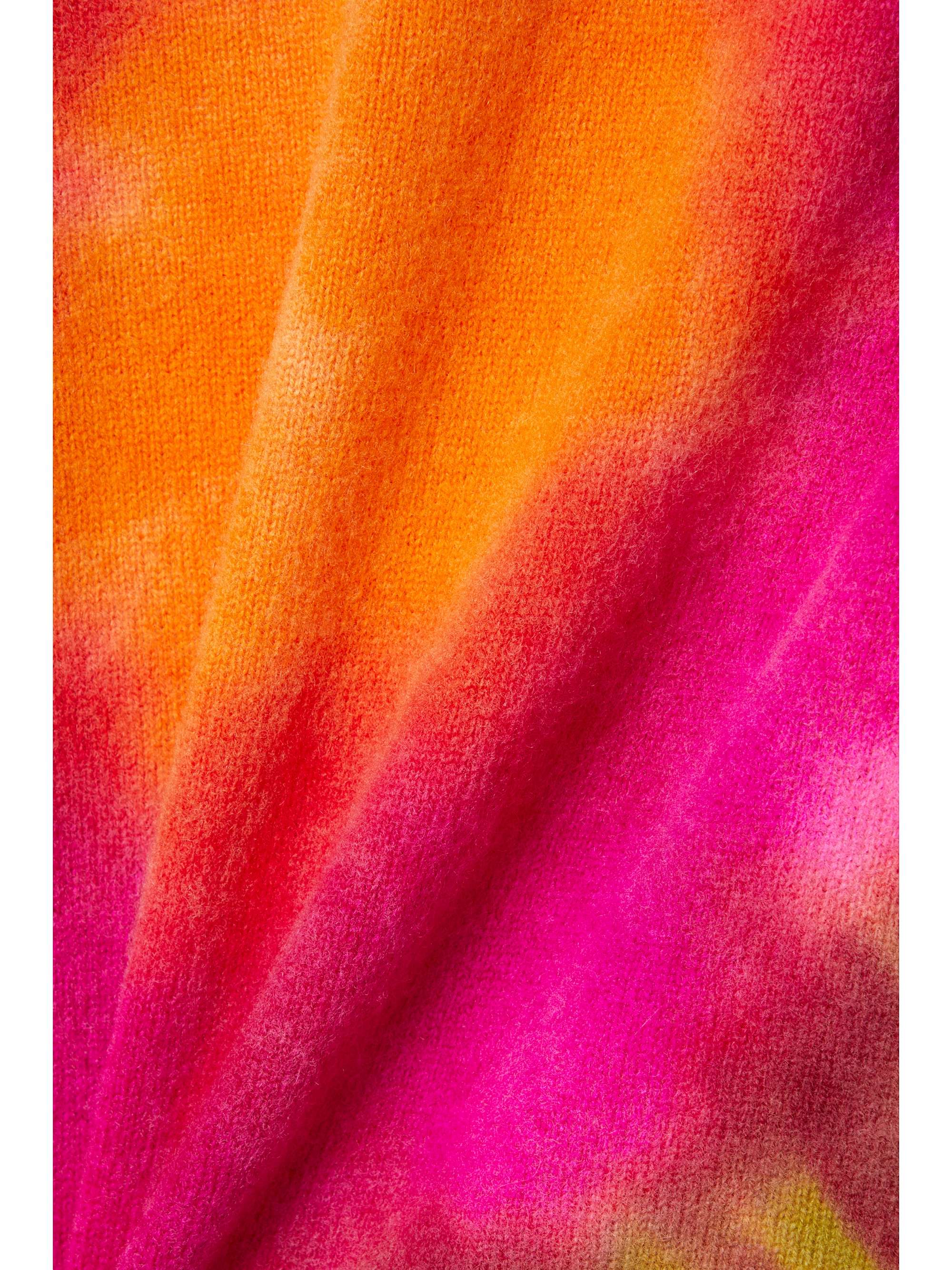 THE ELDER STATESMAN Tie-dyed wool and cashmere-blend sweater