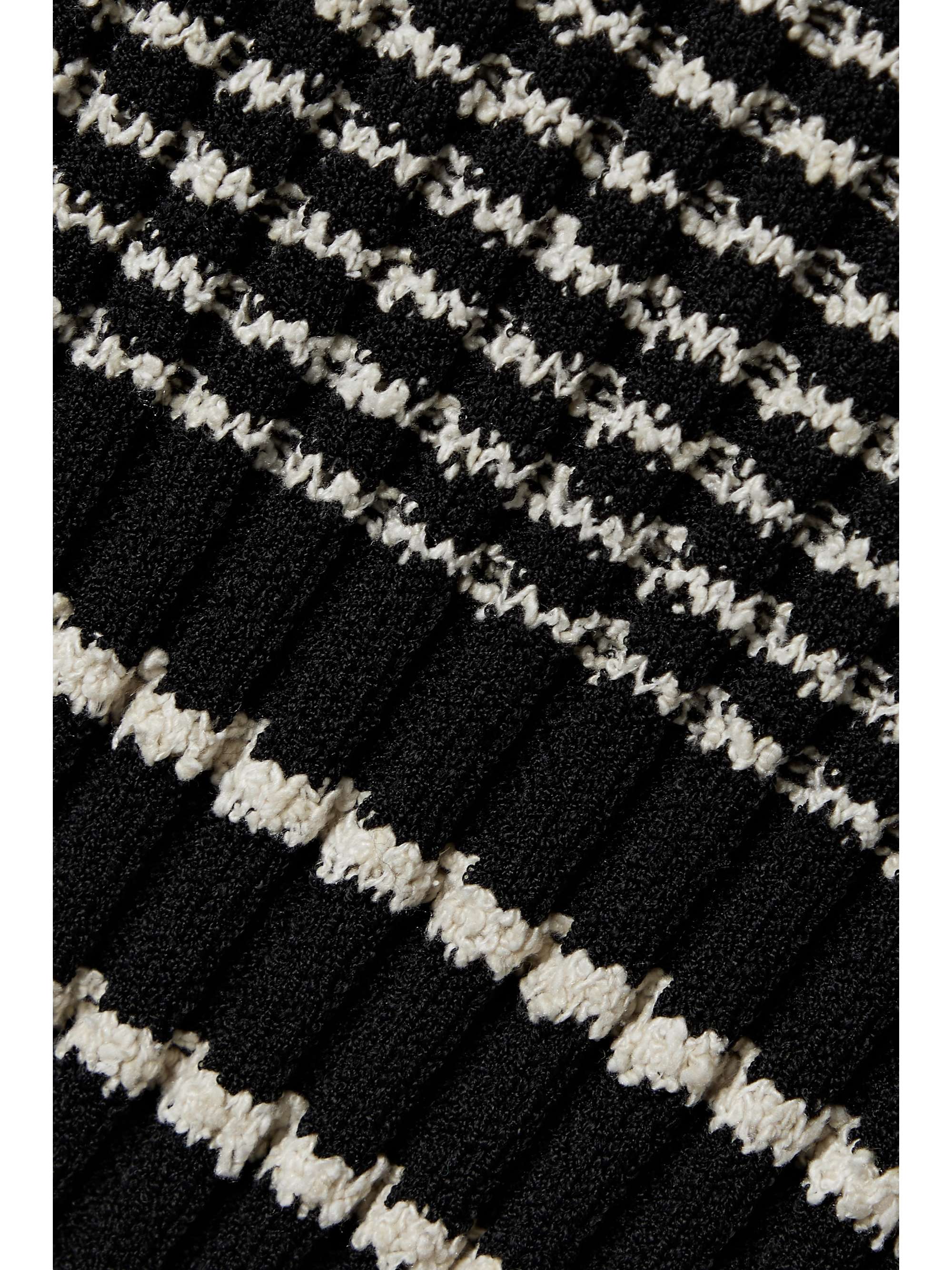 PROENZA SCHOULER Striped ribbed-knit sweater