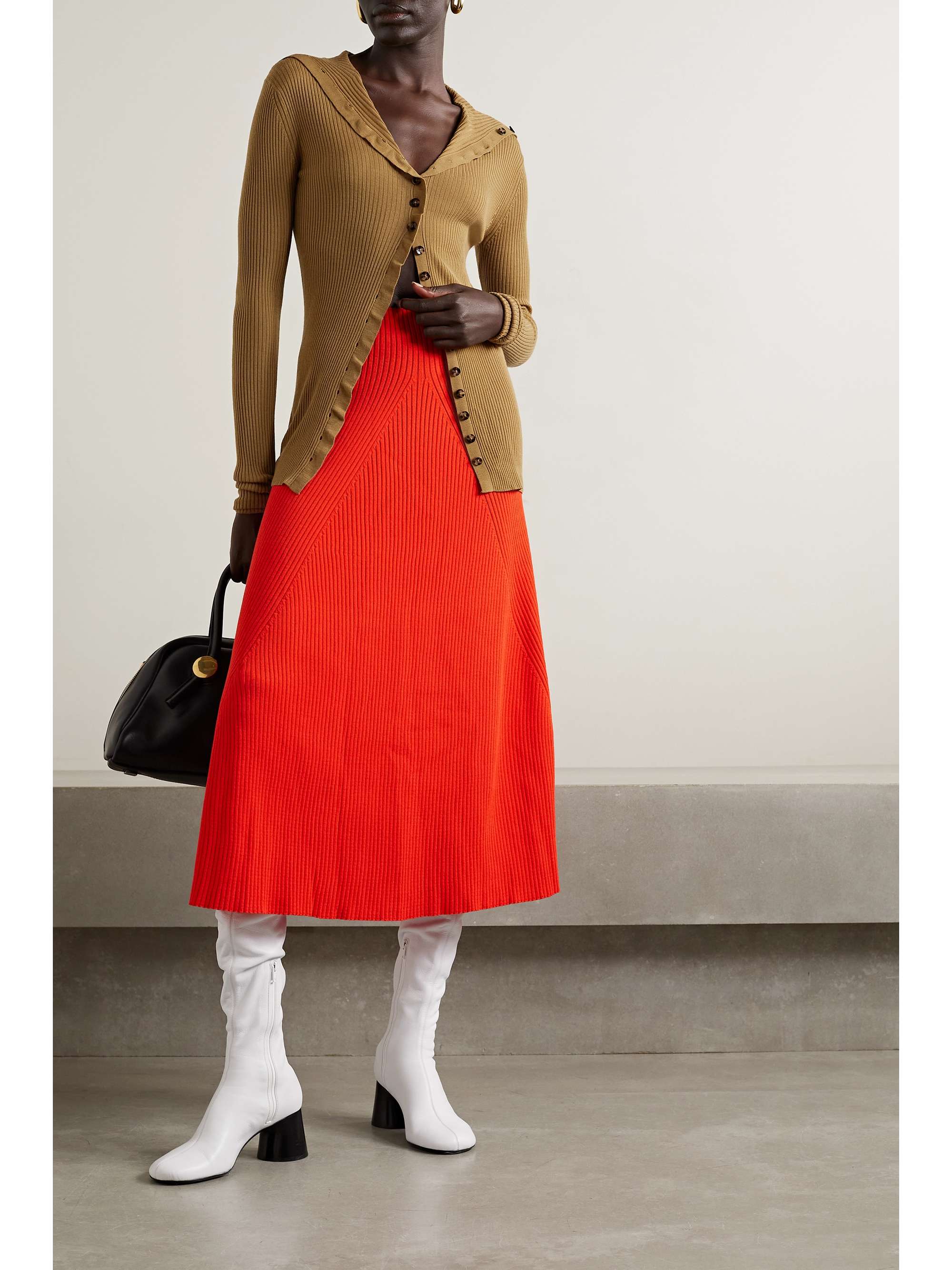 PROENZA SCHOULER Ruffled merino wool cardigan
