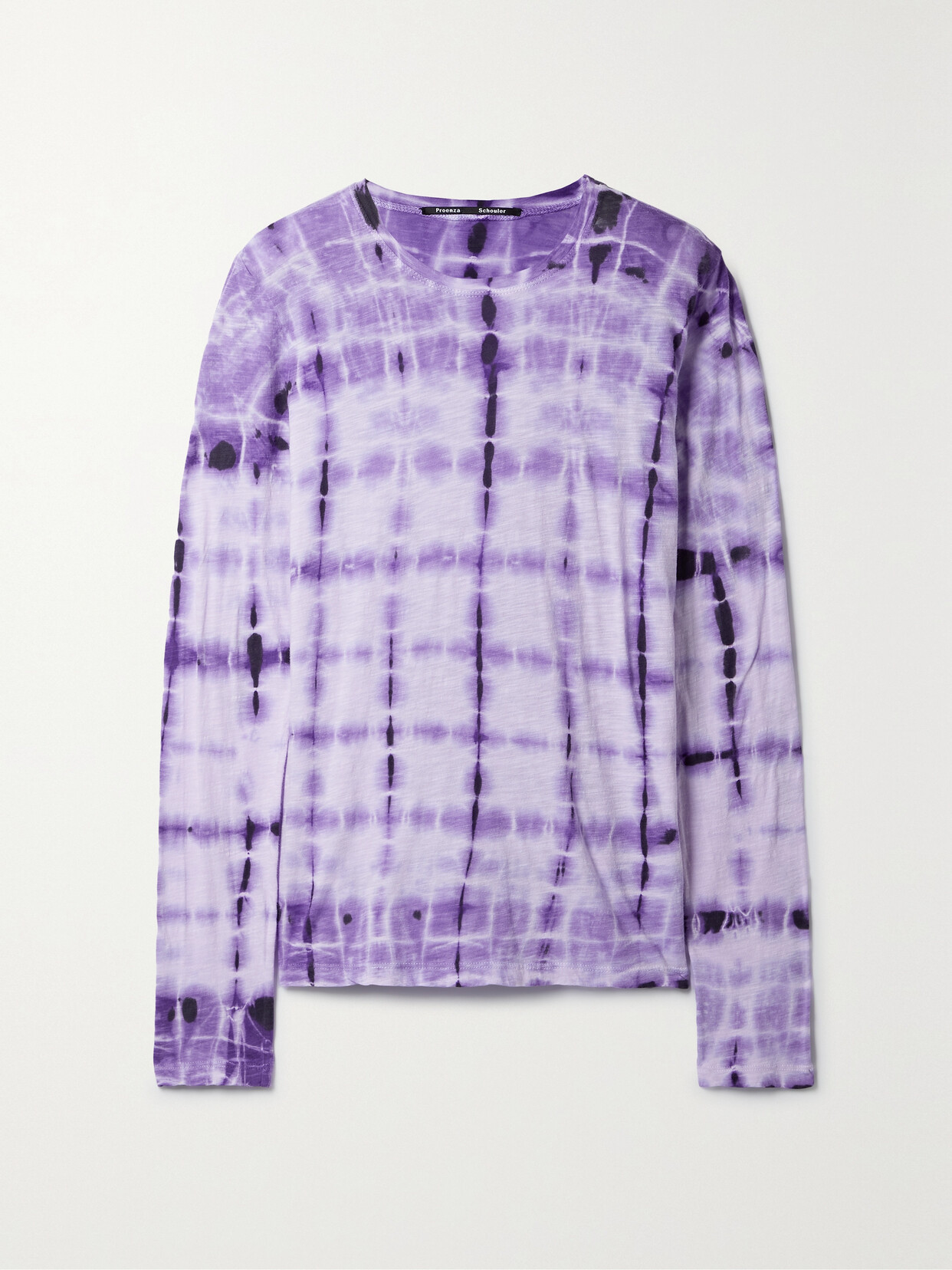 Proenza Schouler - Tie-dyed Cotton-jersey Top - Purple