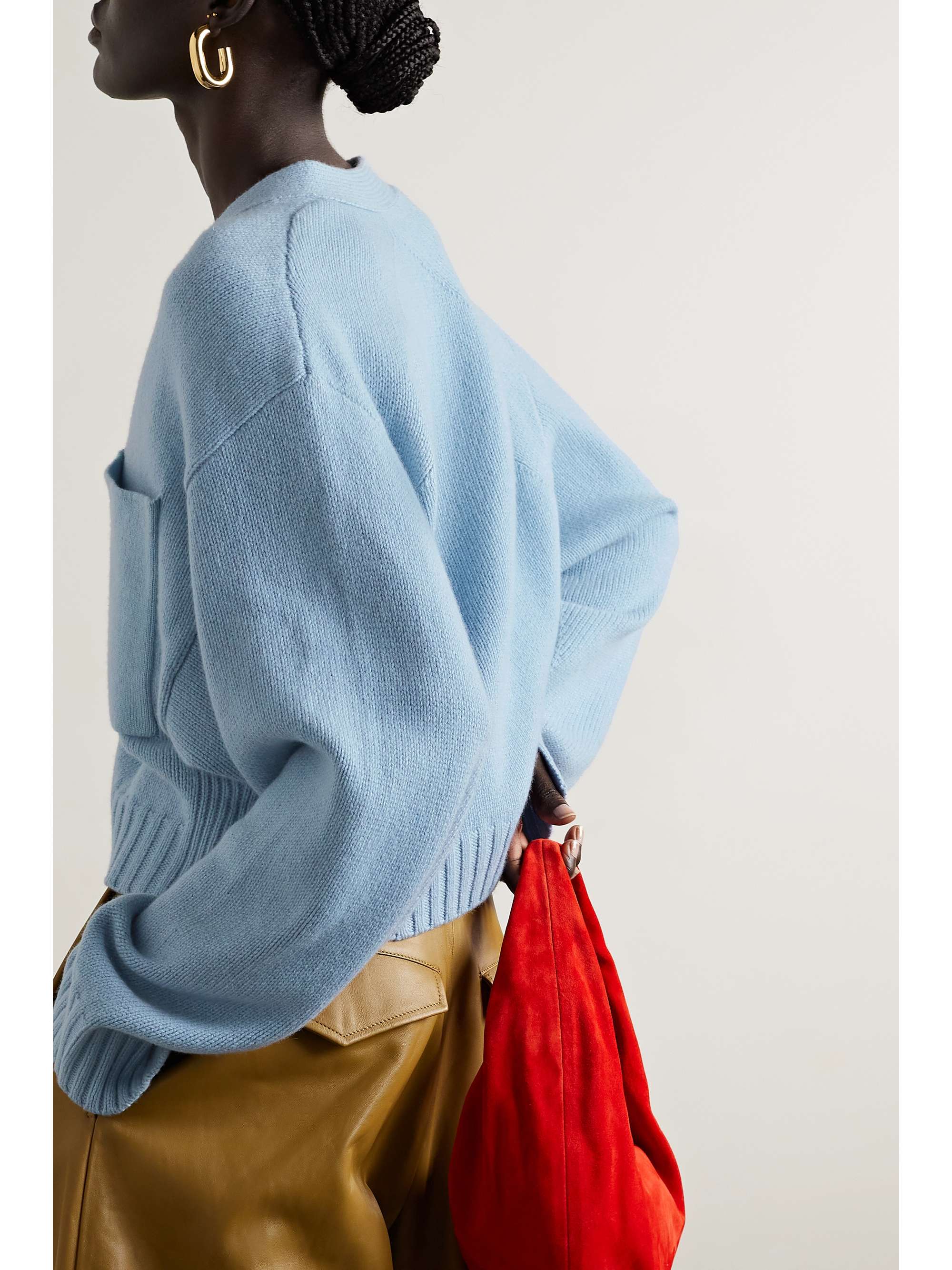 PROENZA SCHOULER Cropped cashmere-blend cardigan