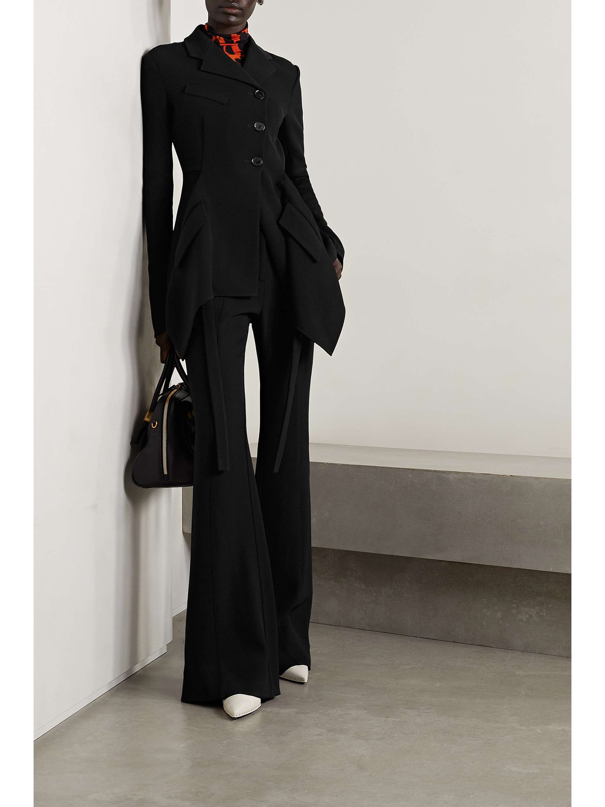 PROENZA SCHOULER Stretch-crepe flared pants