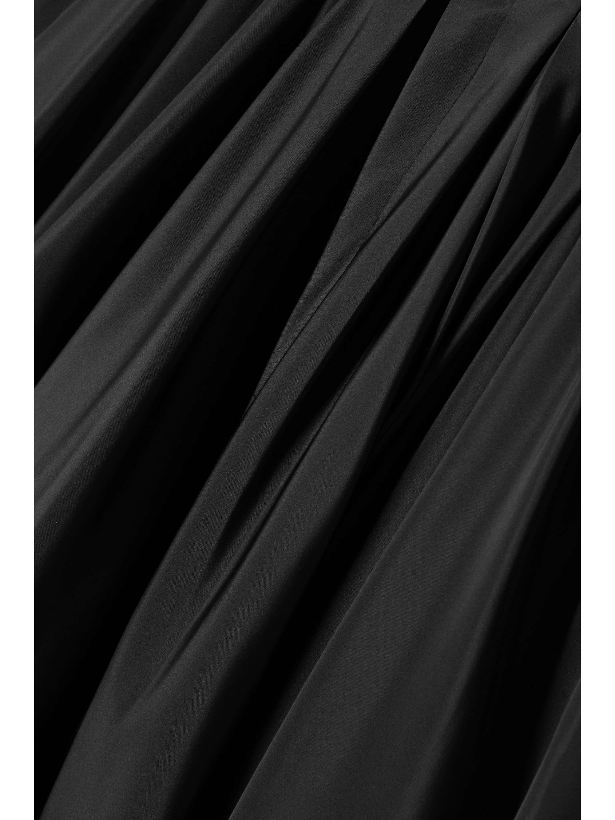 PROENZA SCHOULER Asymmetric pleated taffeta skirt